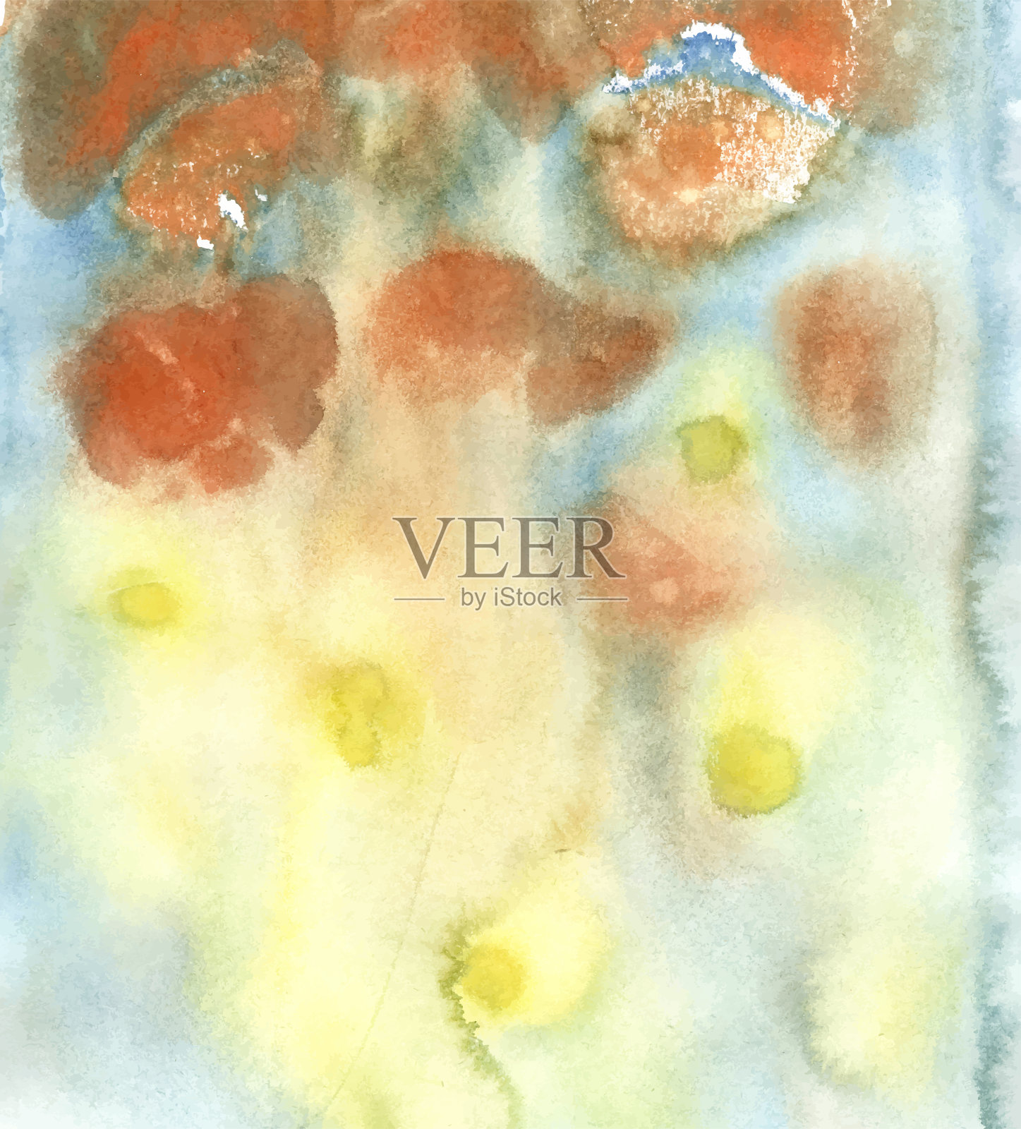 水彩背景插画图片素材