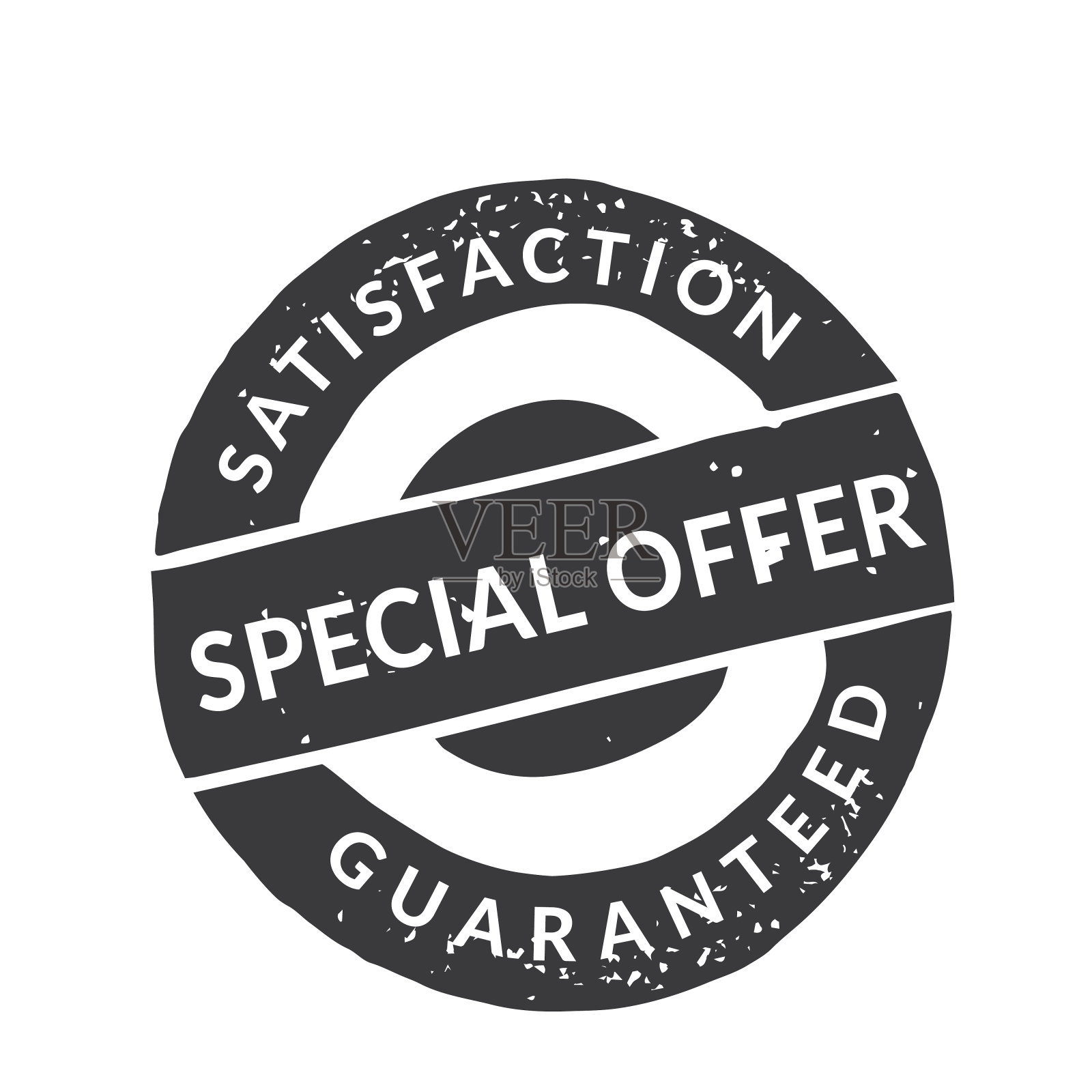 手工裁剪橡胶邮票:特别优惠设计元素图片