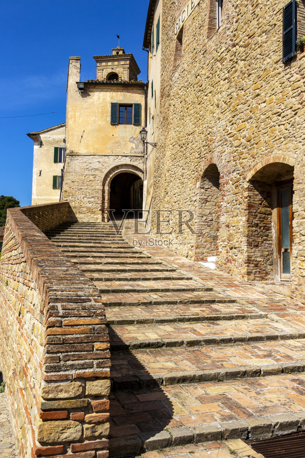 意大利古建筑城堡照片摄影图片