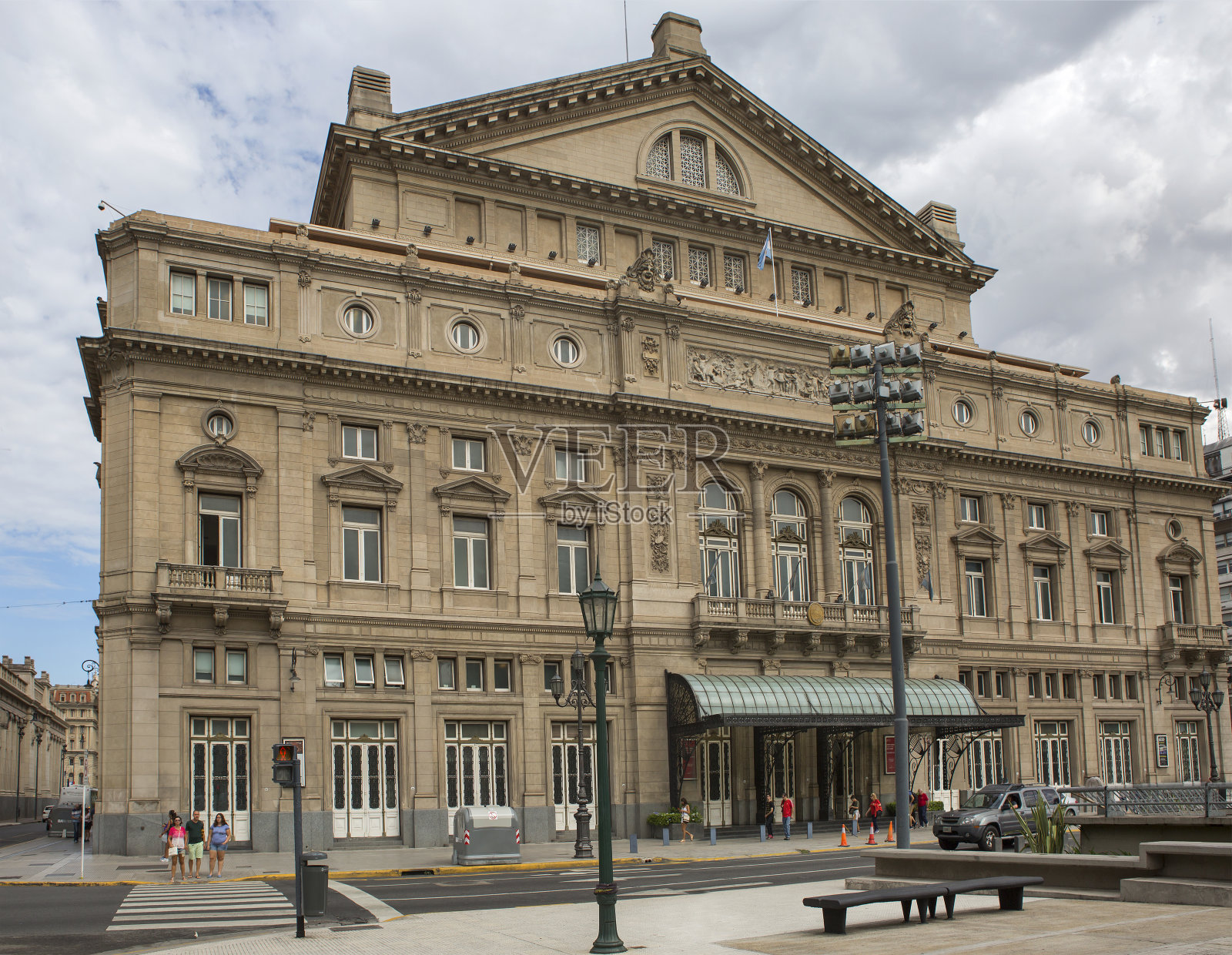 阿根廷布宜诺斯艾利斯科隆剧院照片摄影图片