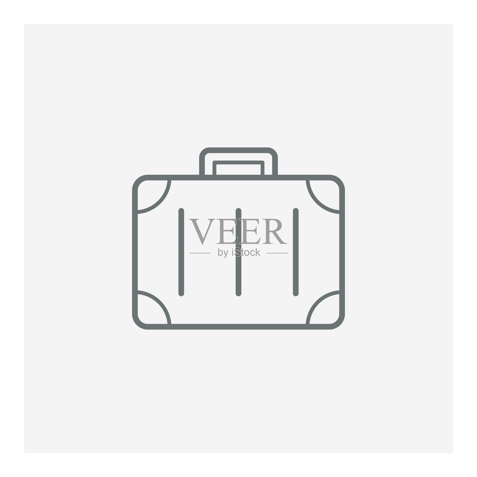 公文包图标图标素材