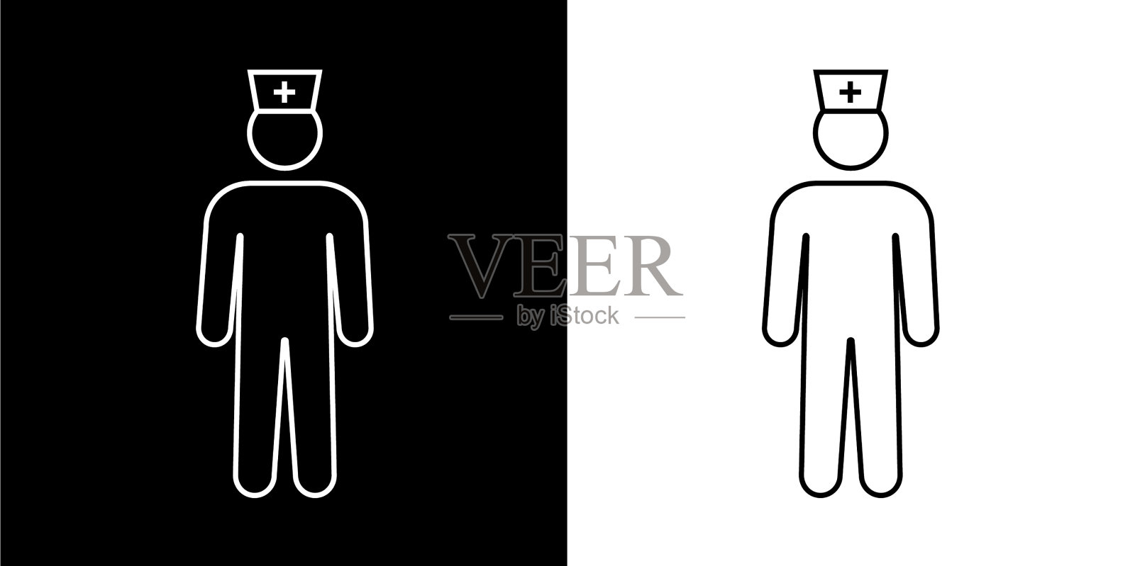 男护士或医生偶像设计元素图片