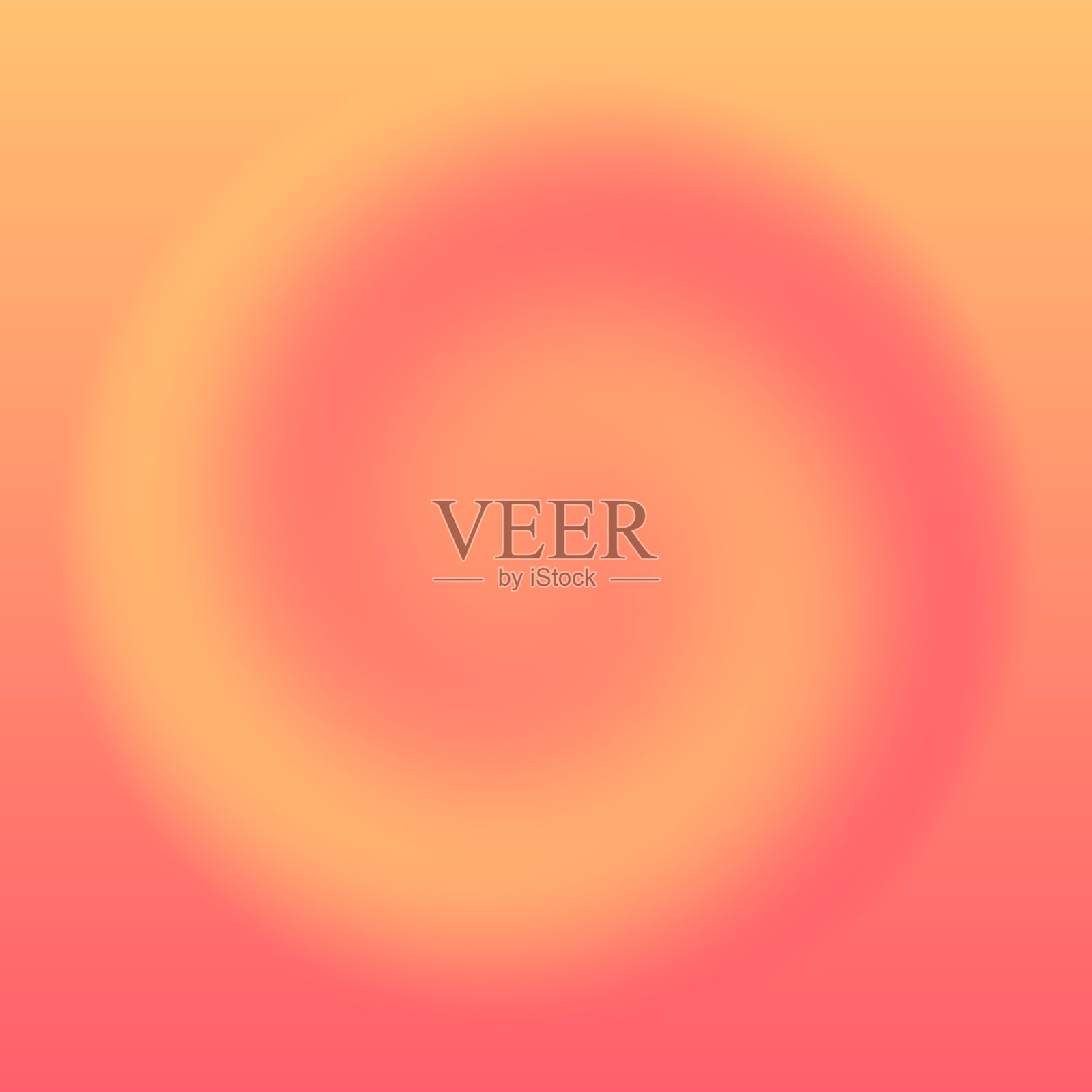 橙色漩涡在一个抽象的梯度背景插画图片素材