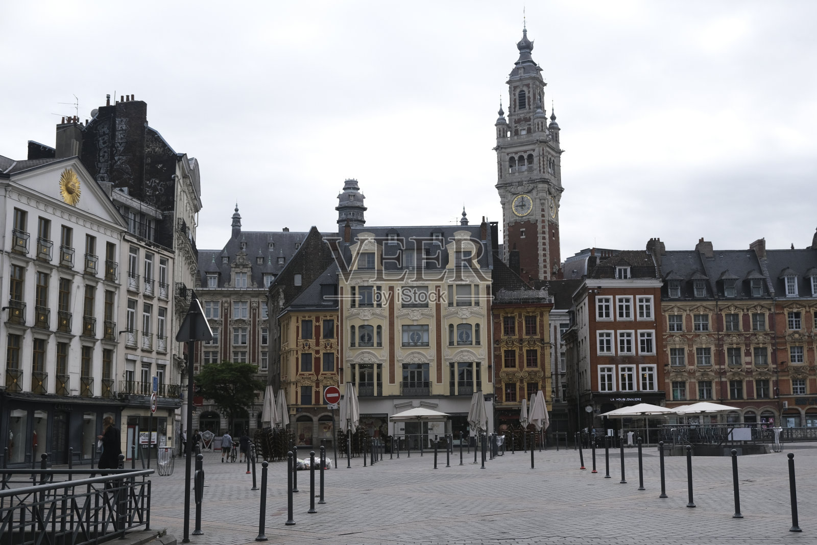 在法国里尔的日常生活照片摄影图片