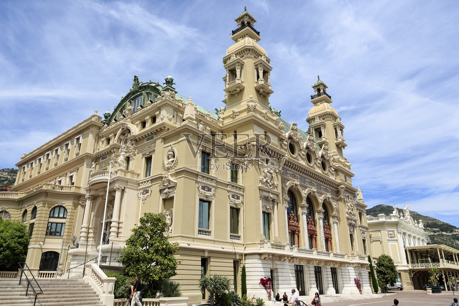 摩纳哥蒙特卡洛歌剧院照片摄影图片