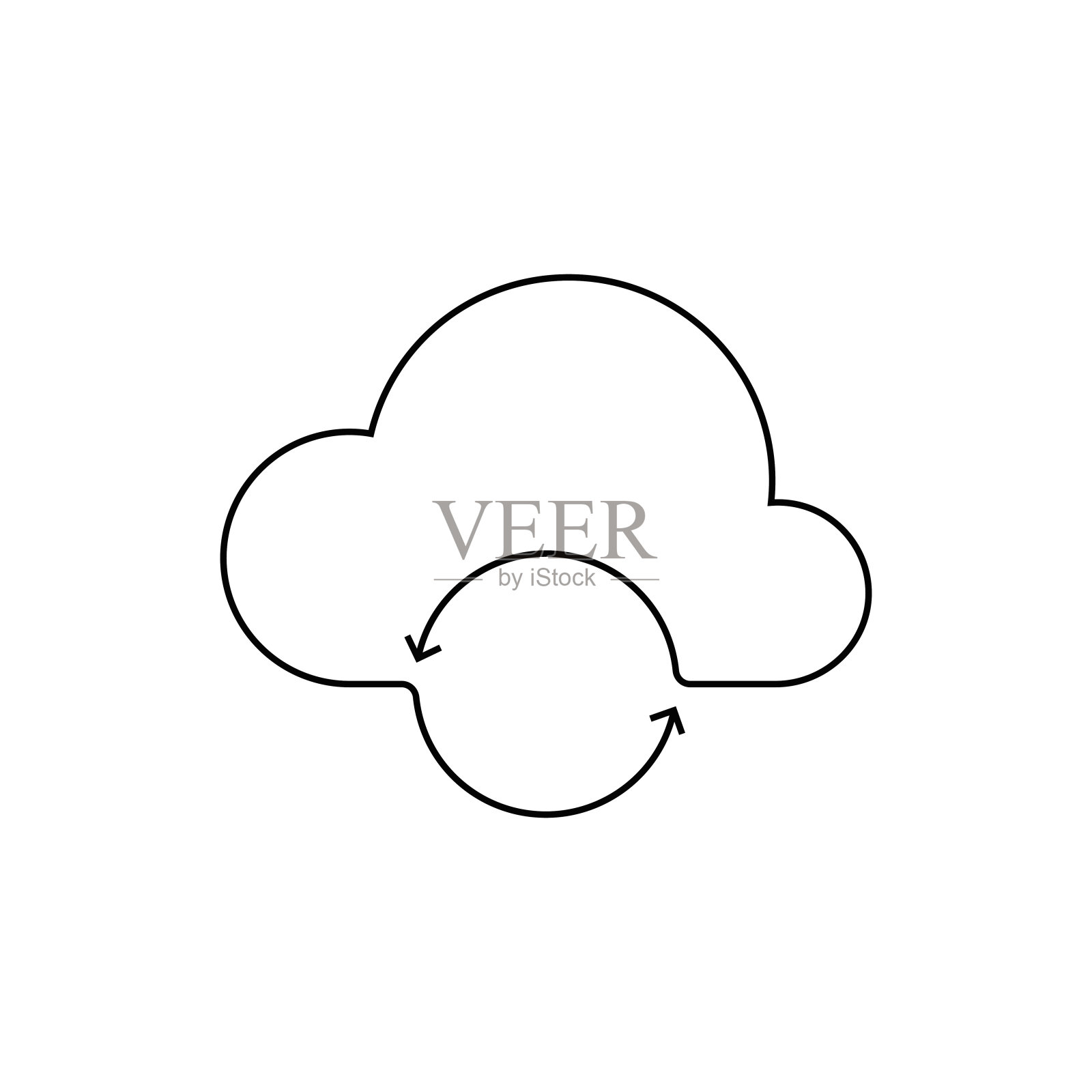 同步线图标设计元素图片