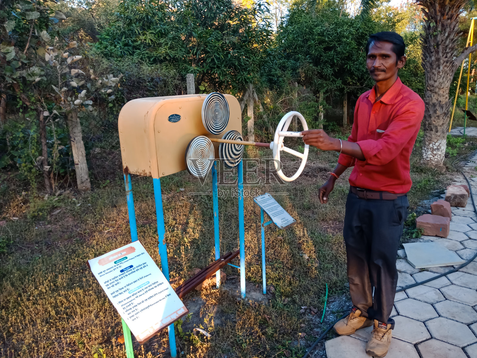 印度教育科学模型开放公园展览照片摄影图片