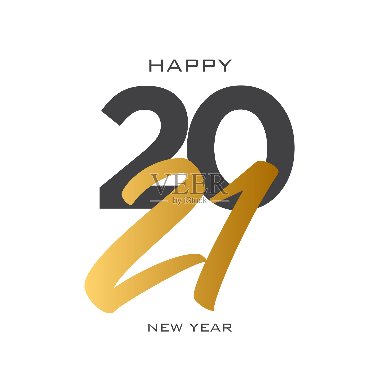 2021年新年横幅概念广告，横幅，传单和传单。矢量插图。插画图片素材