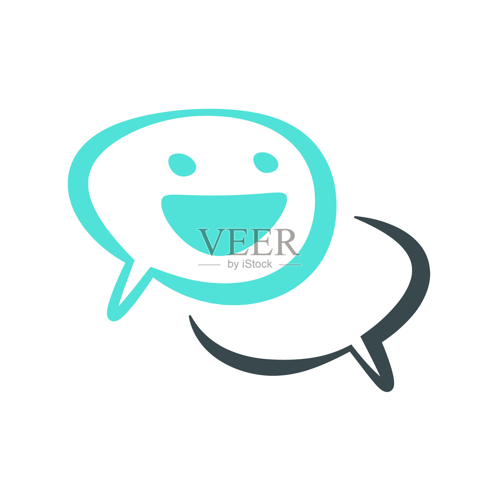 在线消息表情符号插画图片素材