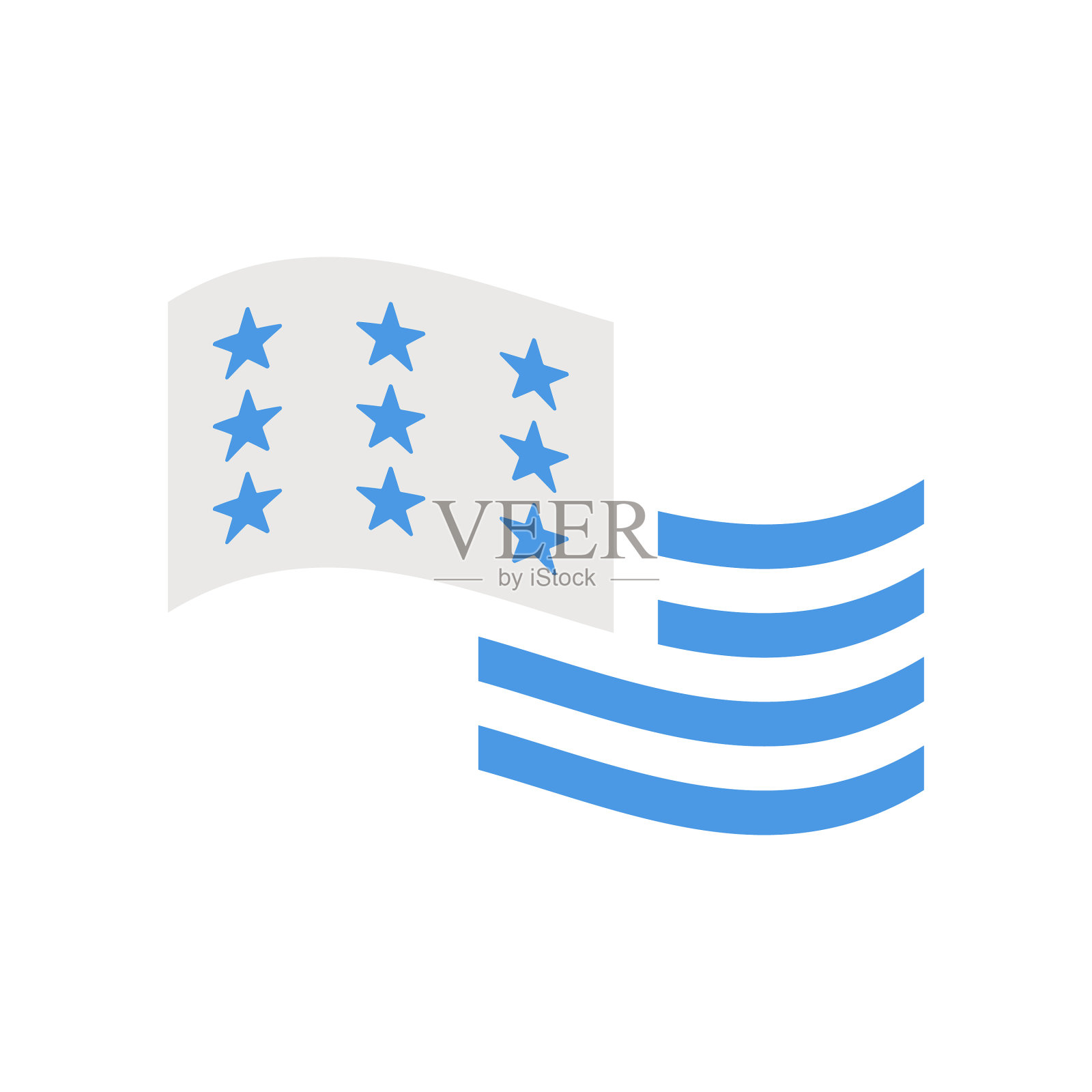 美国总统选举辩论概念设计插画图片素材