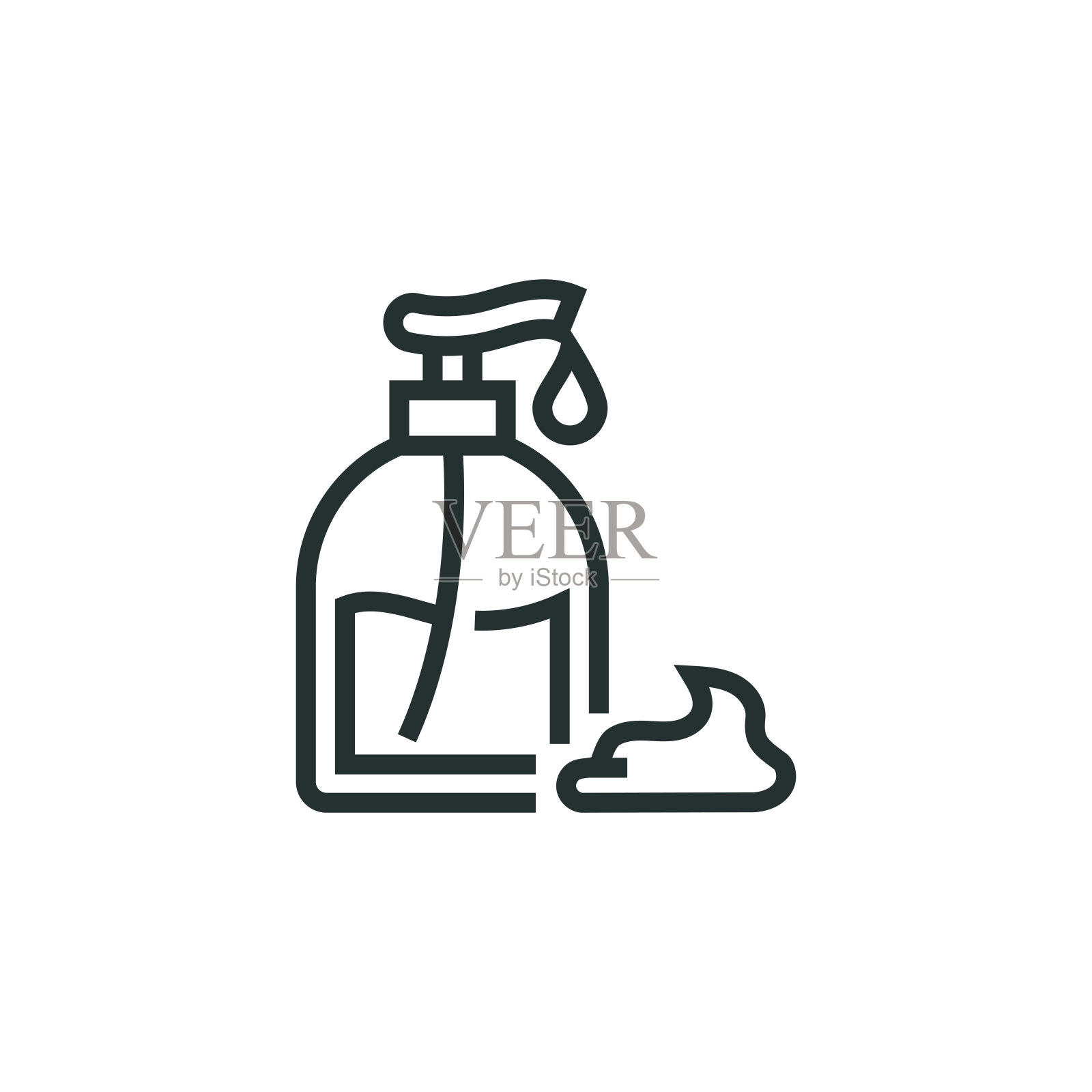 洗液行图标插画图片素材