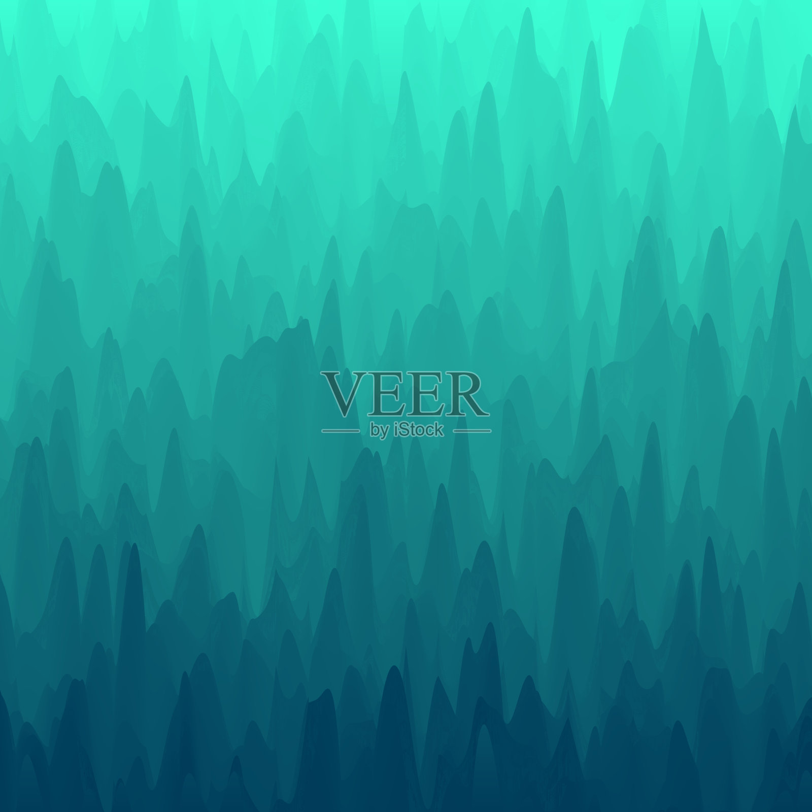 抽象背景与时尚的纹理-绿色梯度插画图片素材