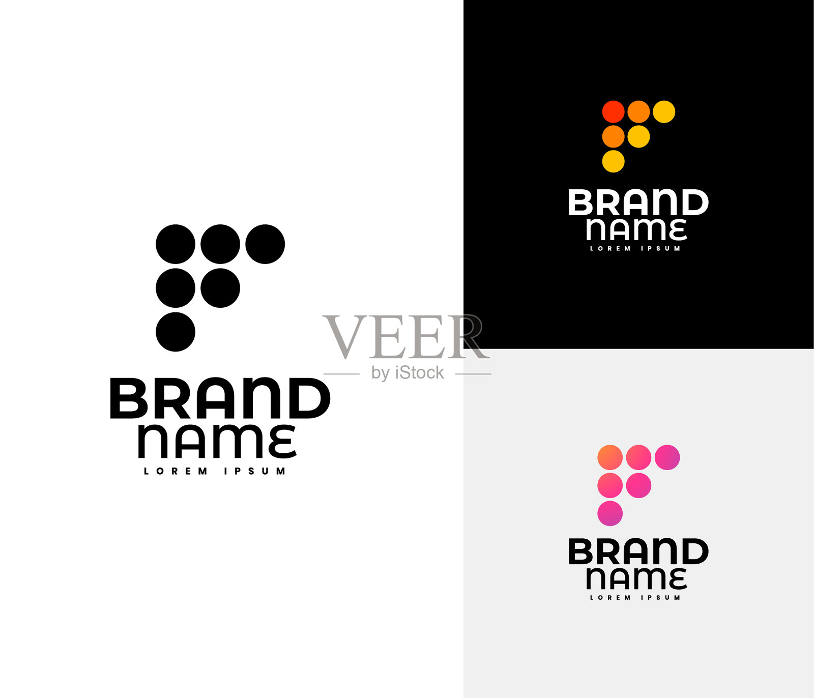 F标志设置插画图片素材