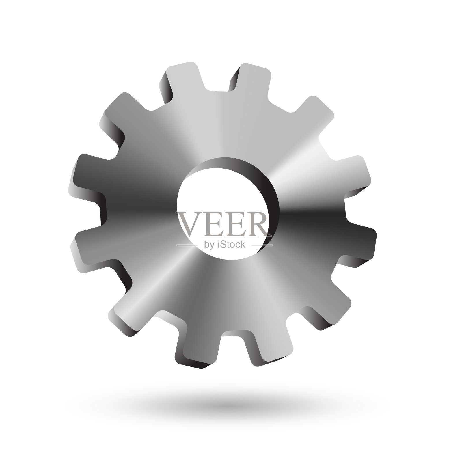 金属齿轮设计元素图片