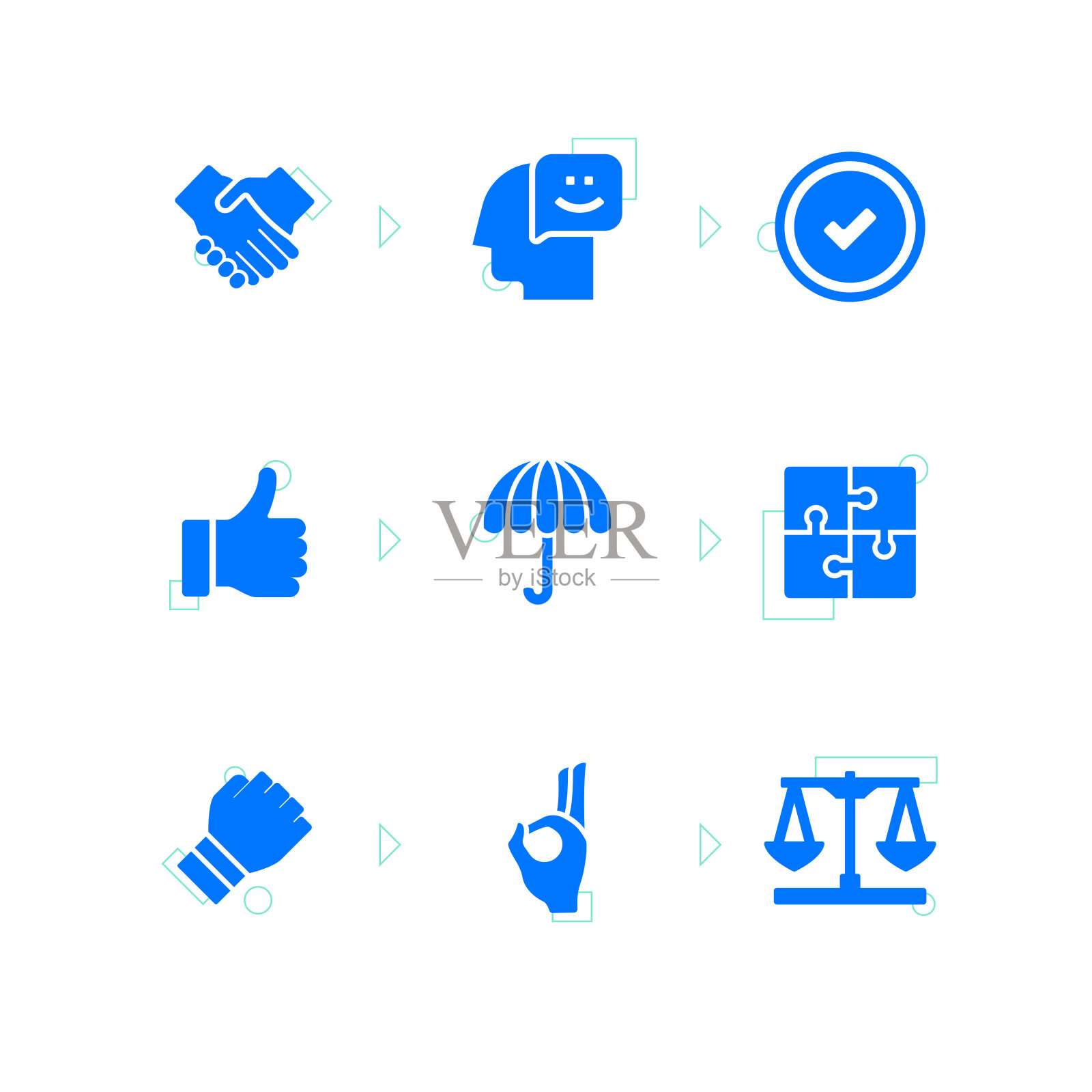 核心图标集插画图片素材