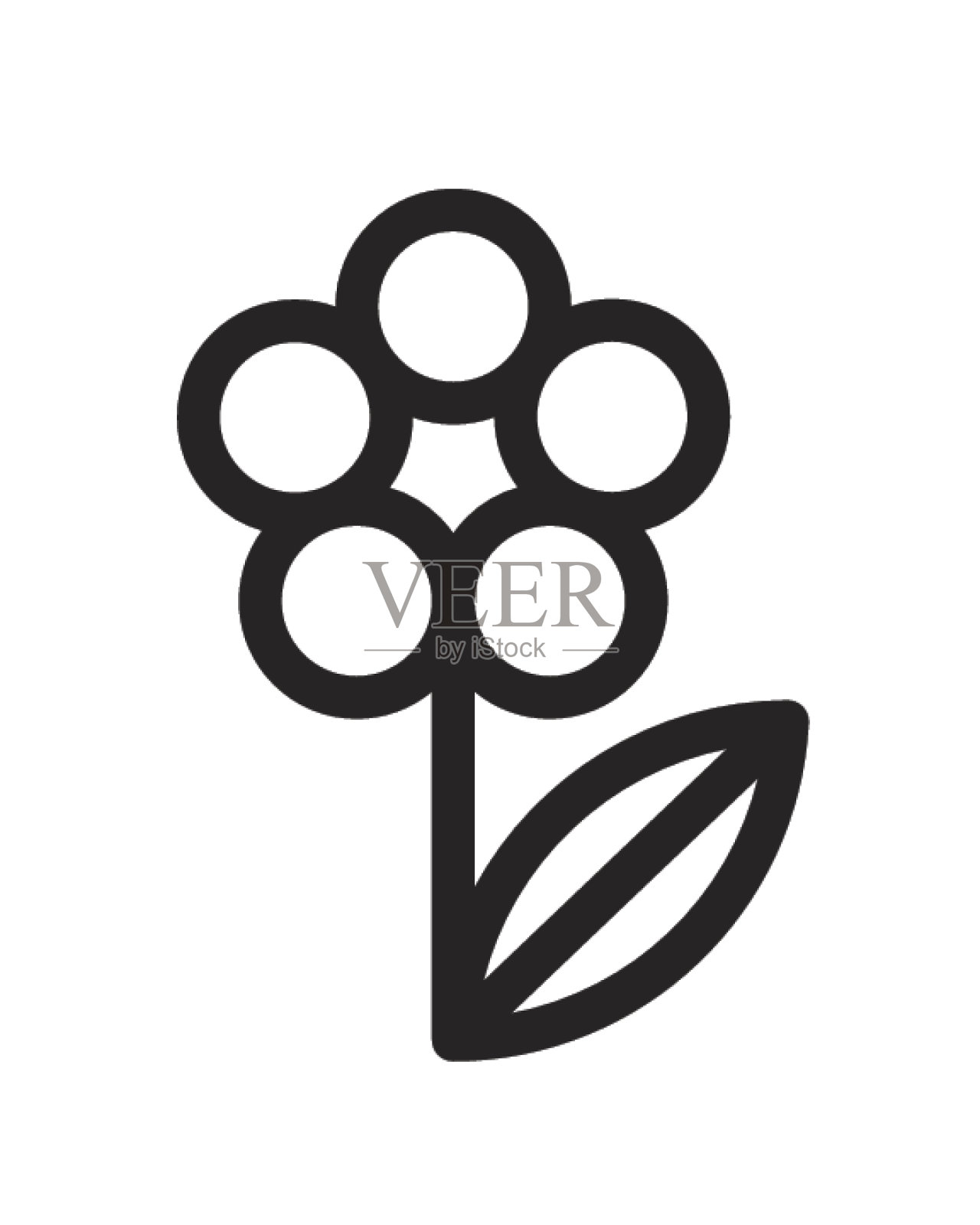 花朵图标设计元素图片