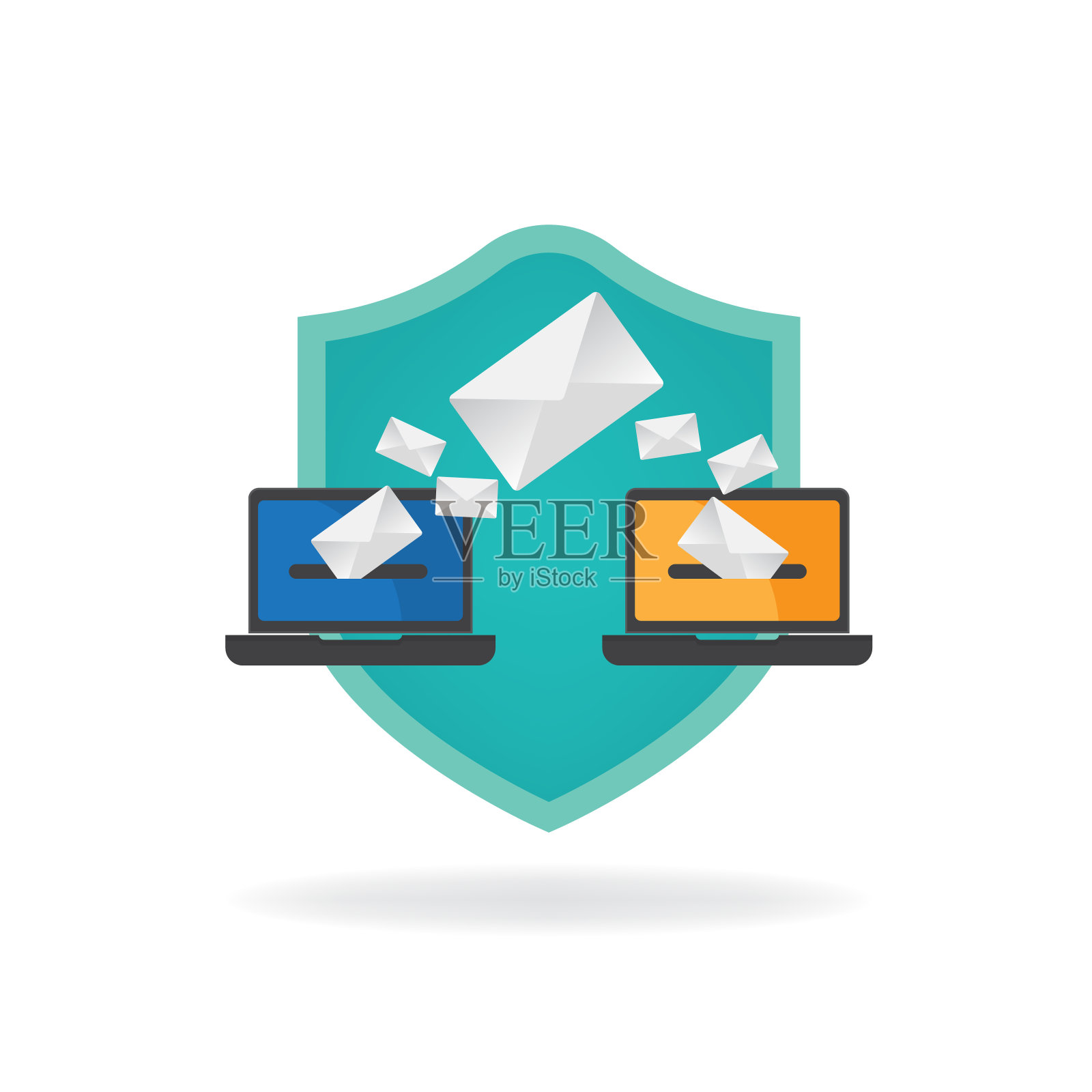 电子邮件插画图片素材