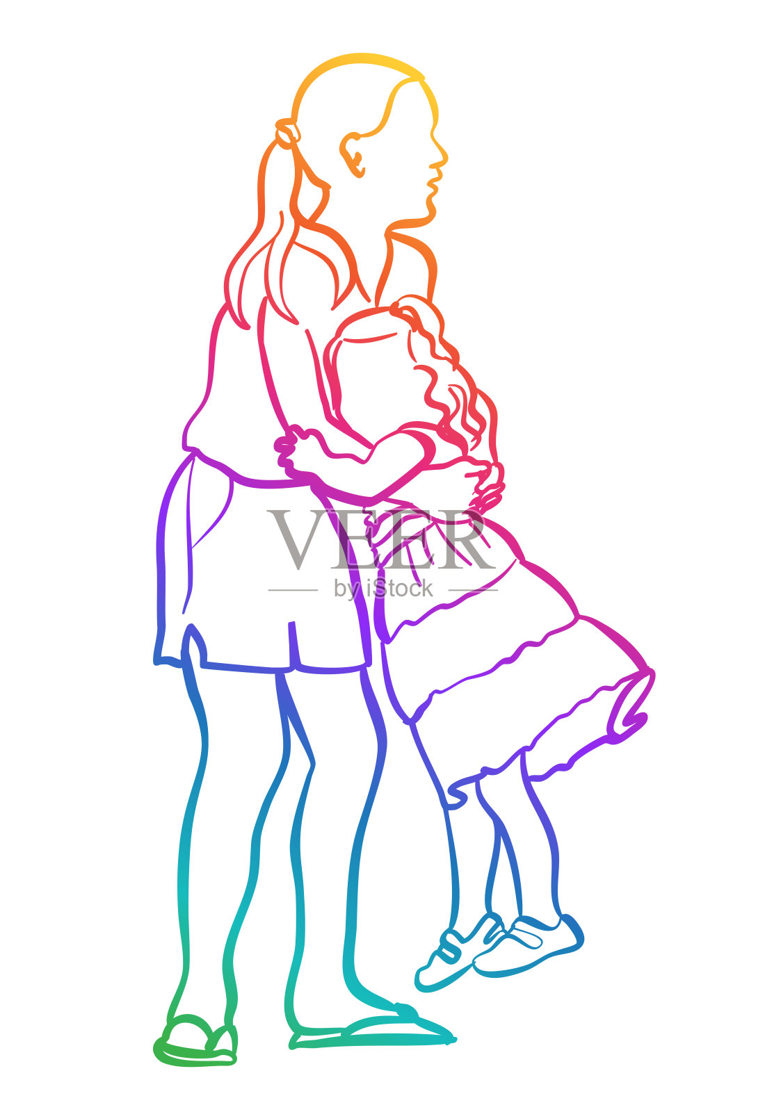 快乐师插画图片素材