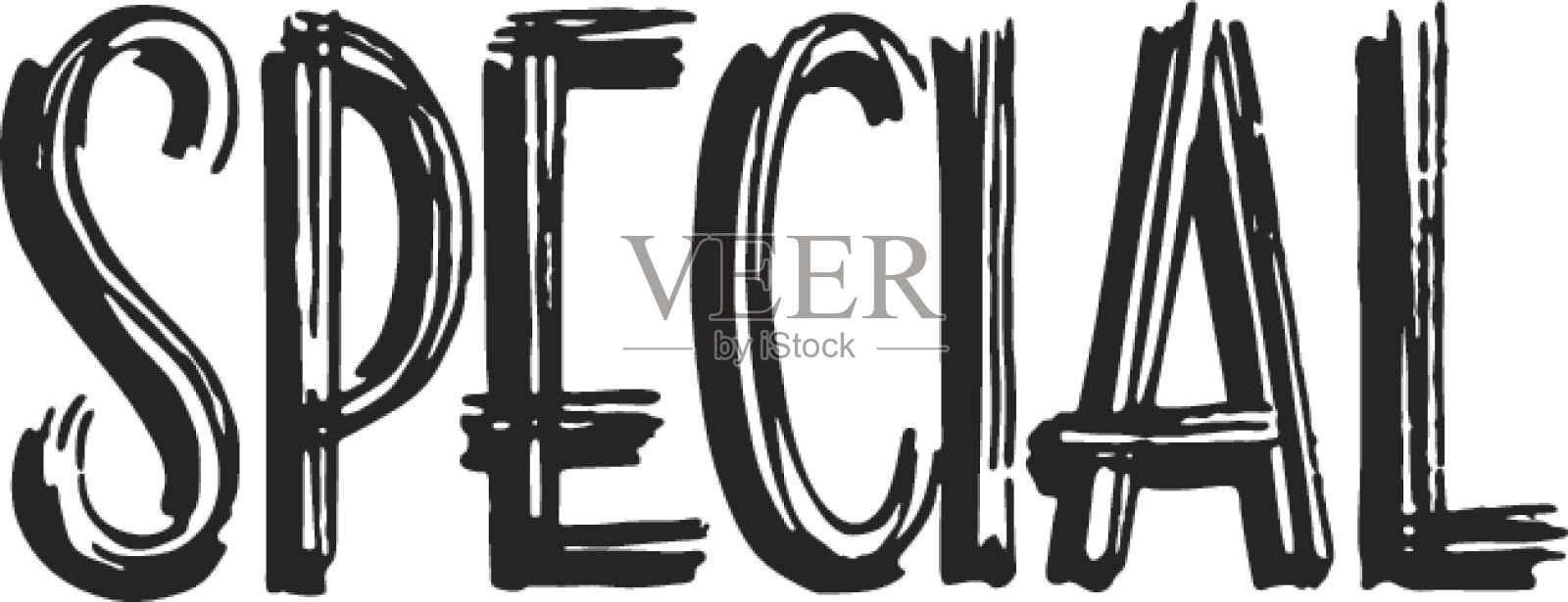 特殊的插画图片素材