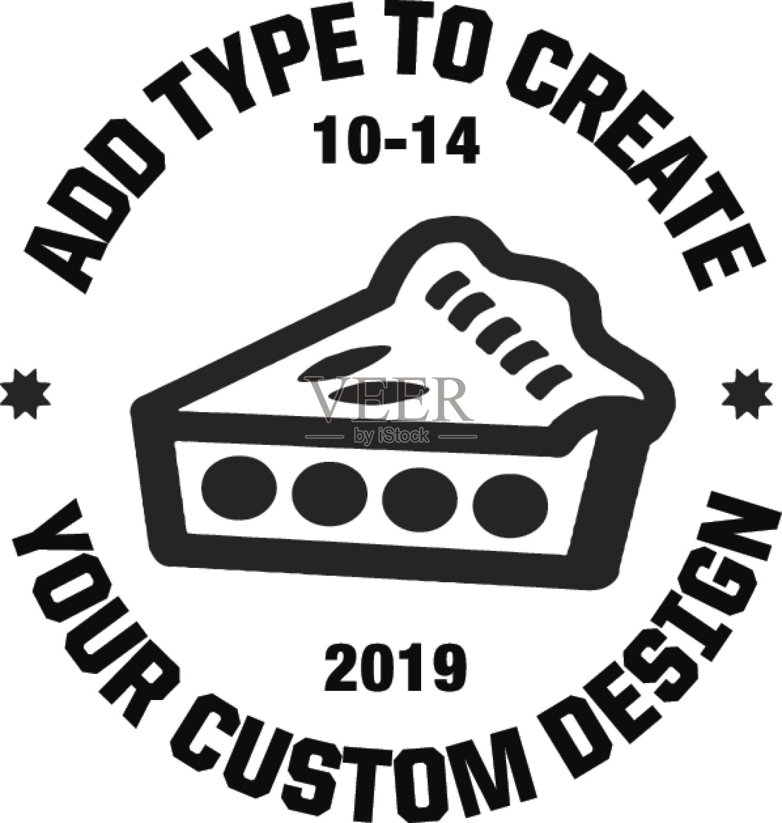 饼的切片设计格式插画图片素材