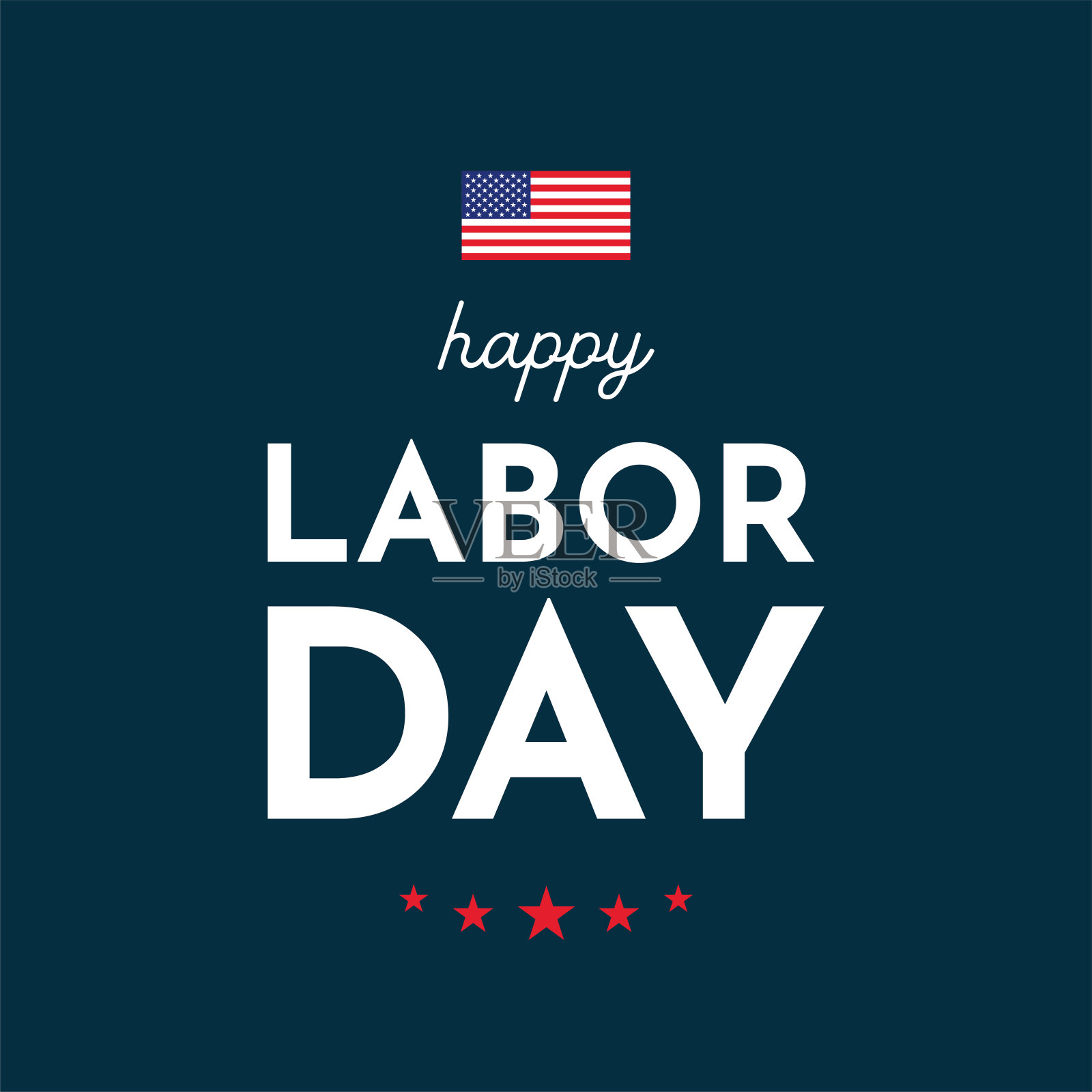 劳动节快乐。向量插画图片素材