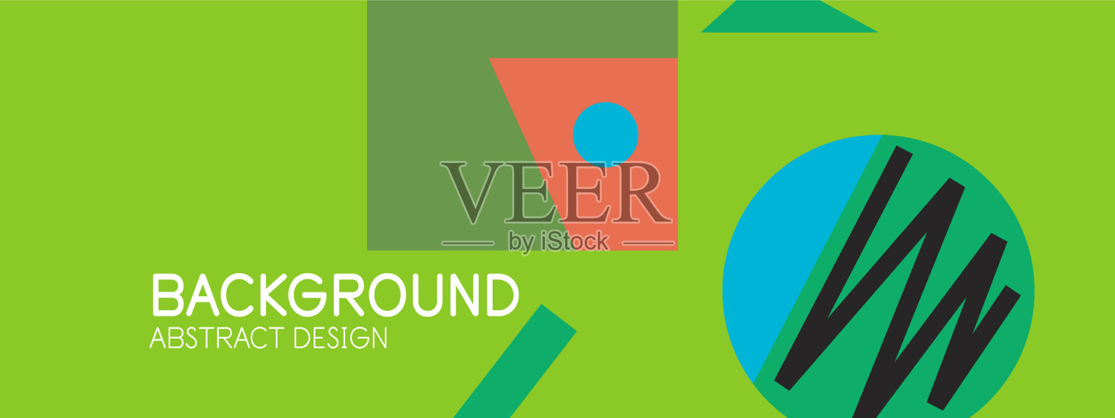 抽象的背景与块线几何插画图片素材