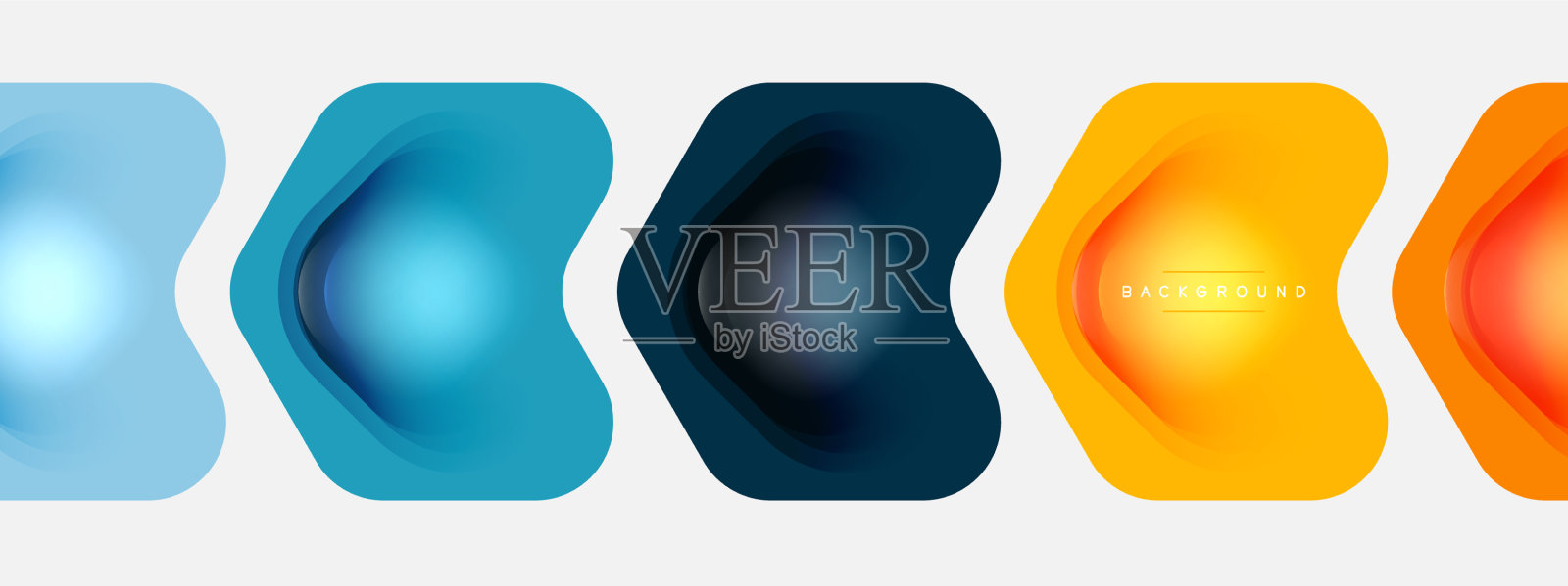 箭头抽象背景图标素材