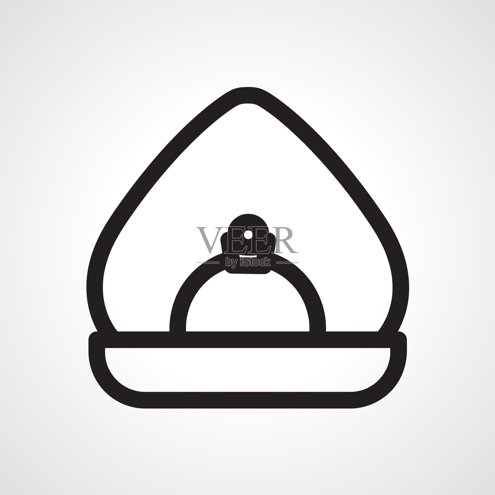 婚戒线图标婚戒线轮廓图标图标素材