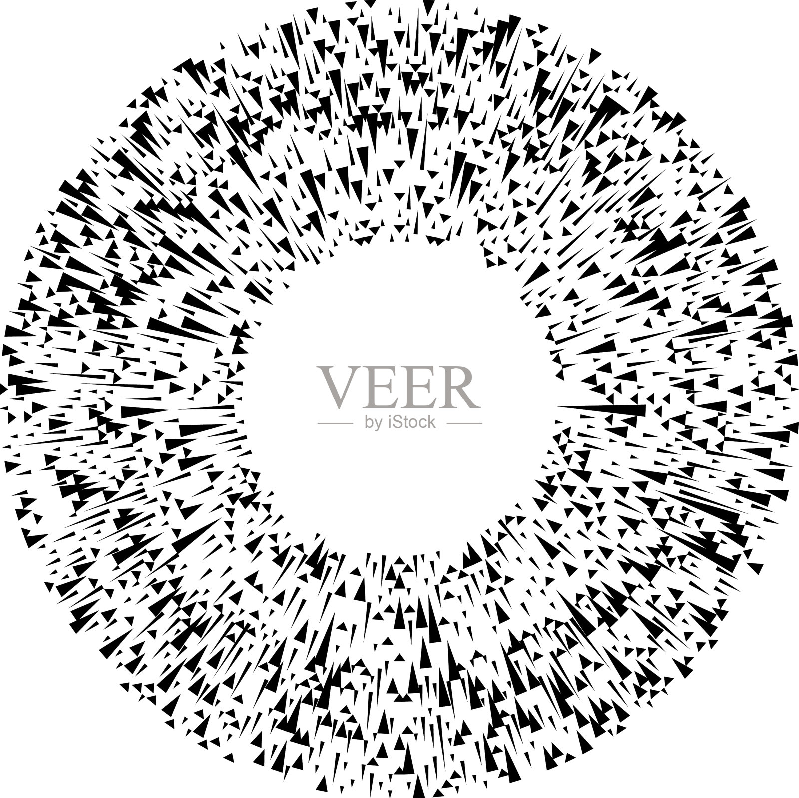 辐射线辐射爆炸插画图片素材