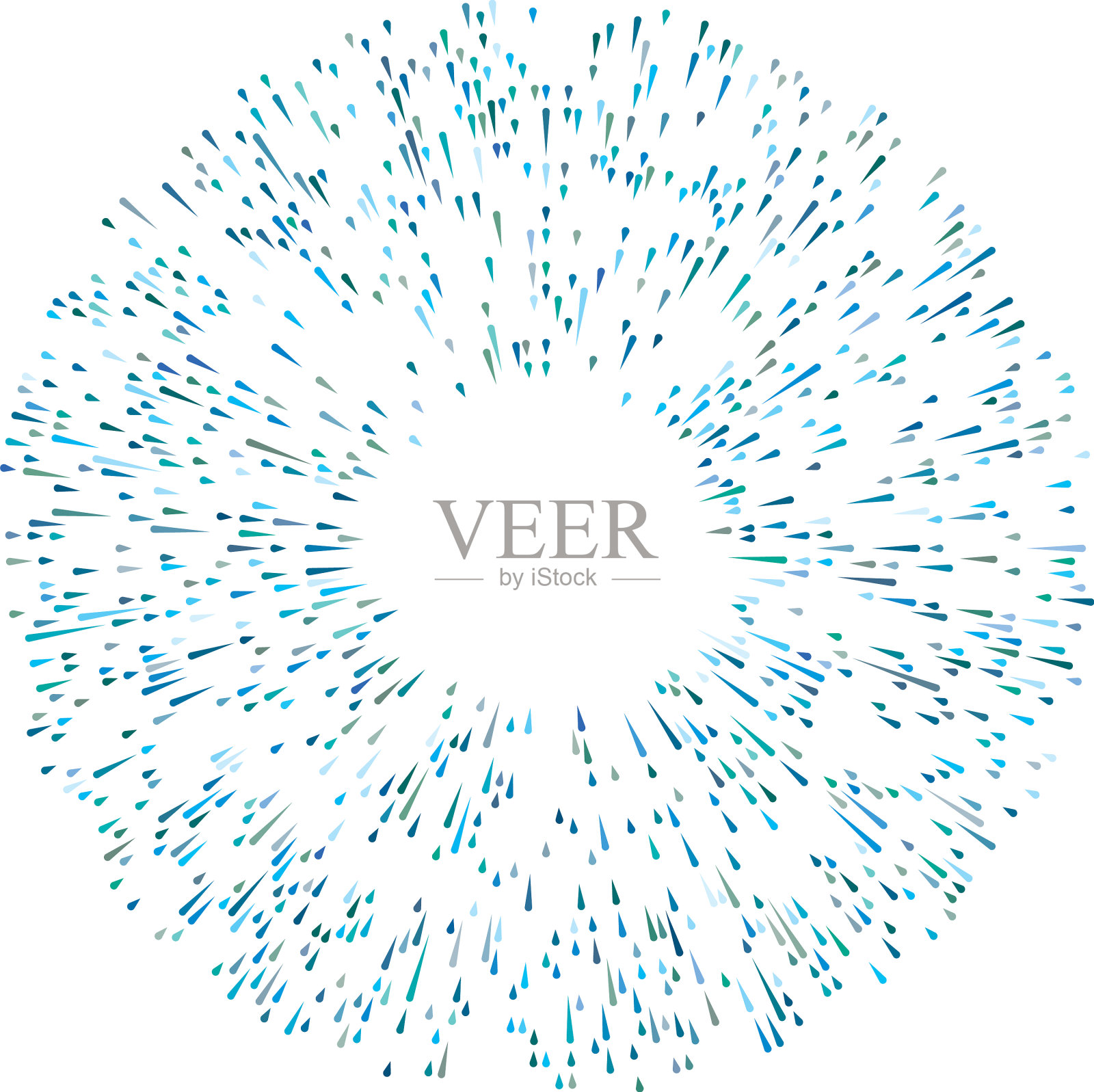 辐射线辐射爆炸插画图片素材