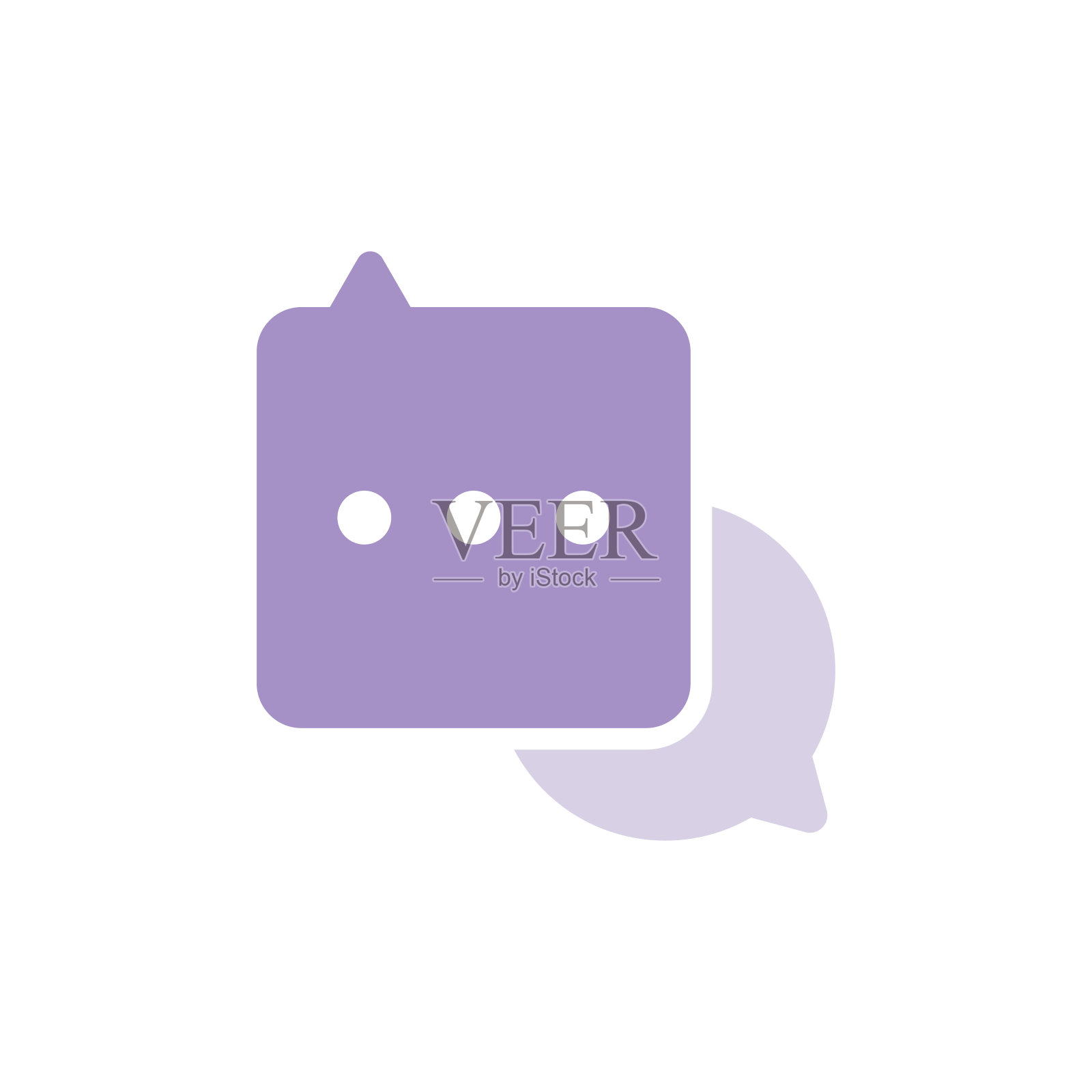 演讲的泡沫插画图片素材