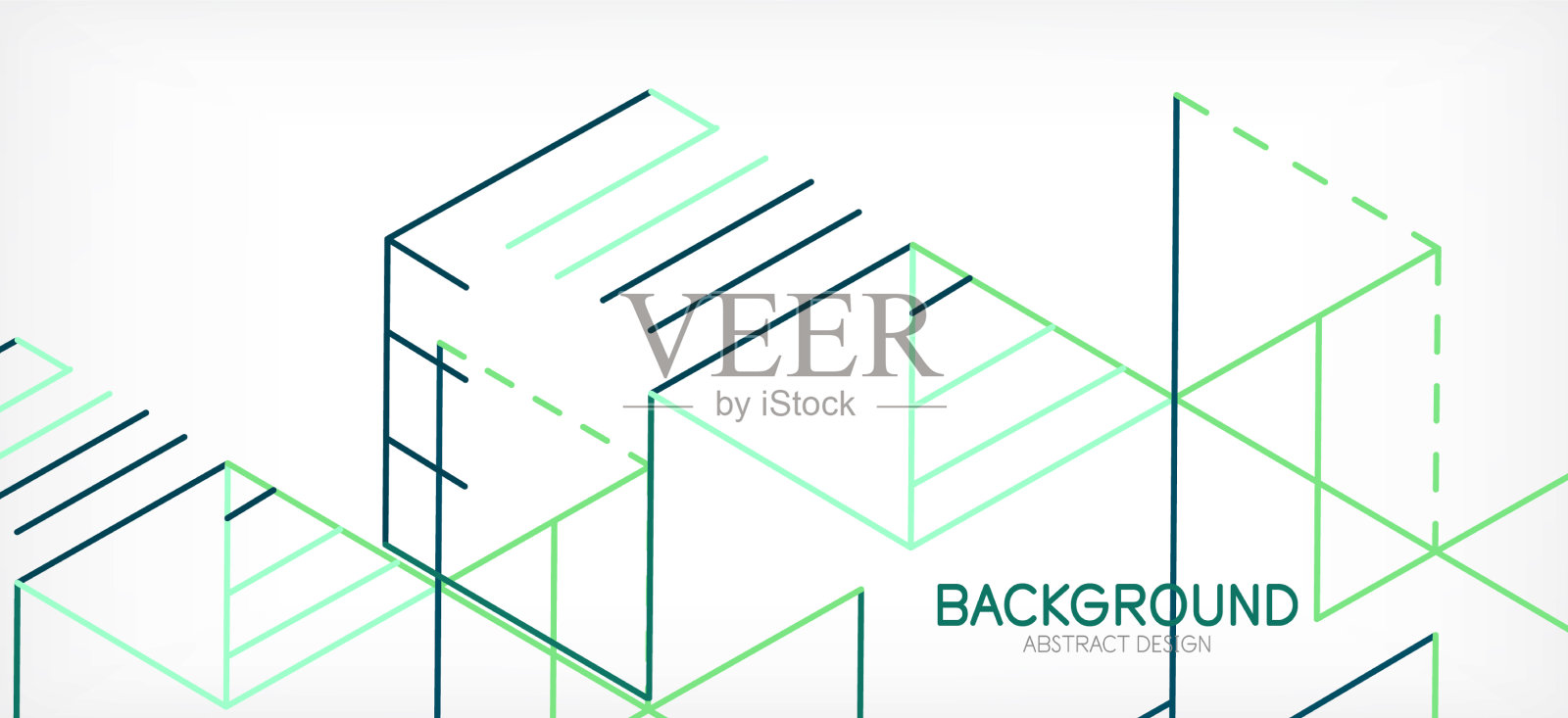 抽象的背景色线在白色上插画图片素材