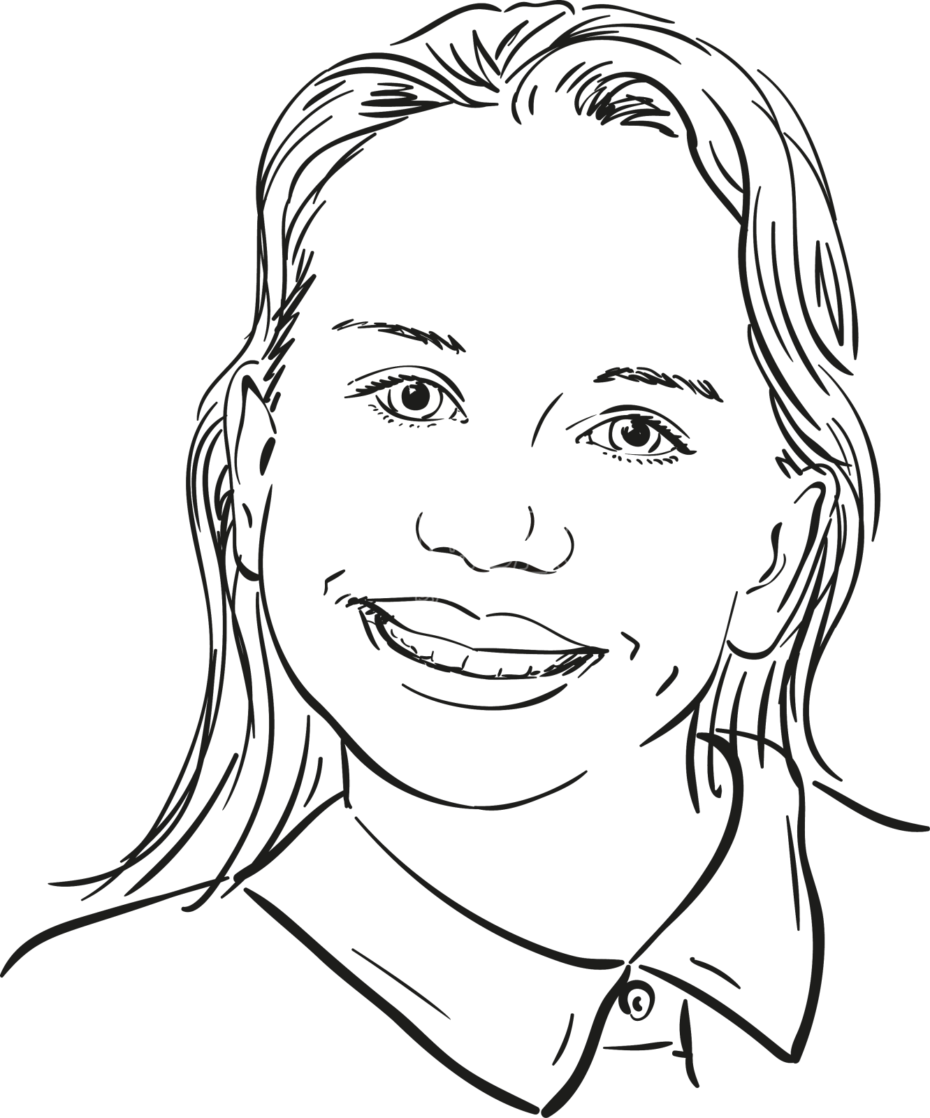 女孩设计元素图片