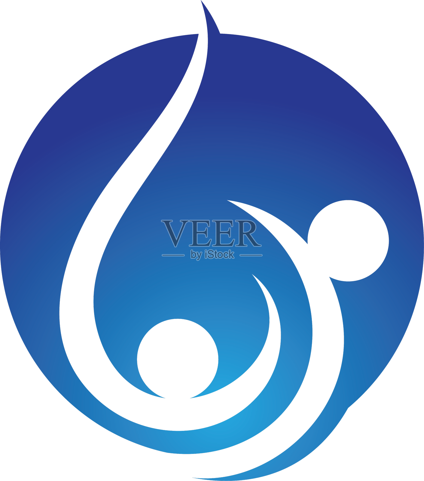 人物标志符号设计元素图片