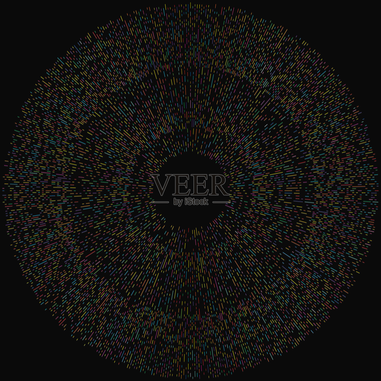 辐射线辐射爆炸插画图片素材