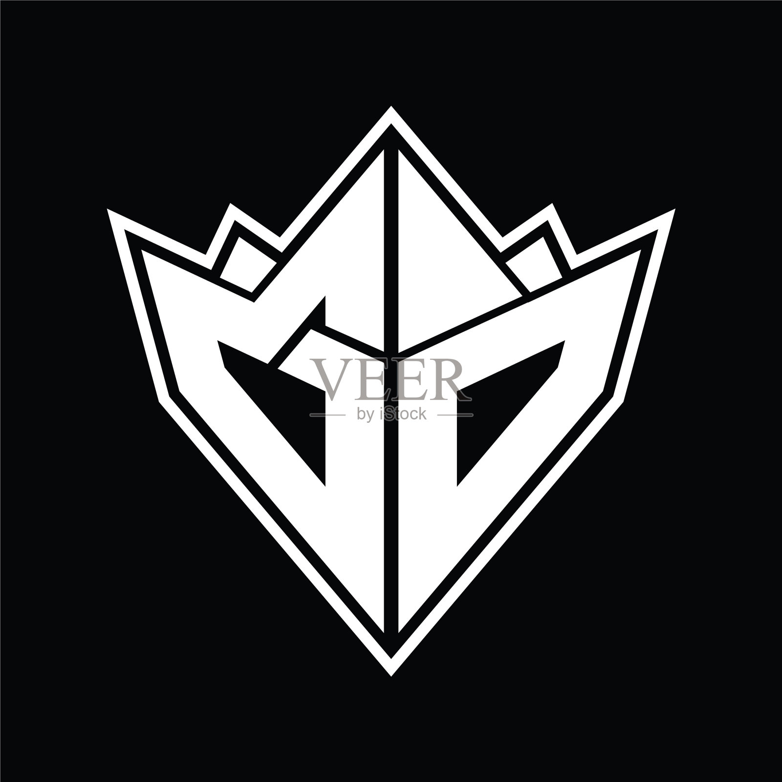 走徽标图案设计模板插画图片素材