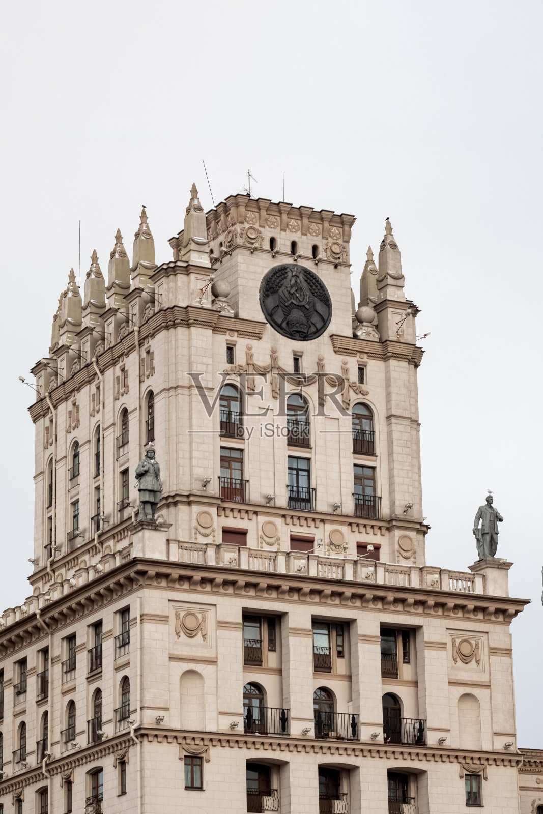 明斯克门的建筑群照片摄影图片