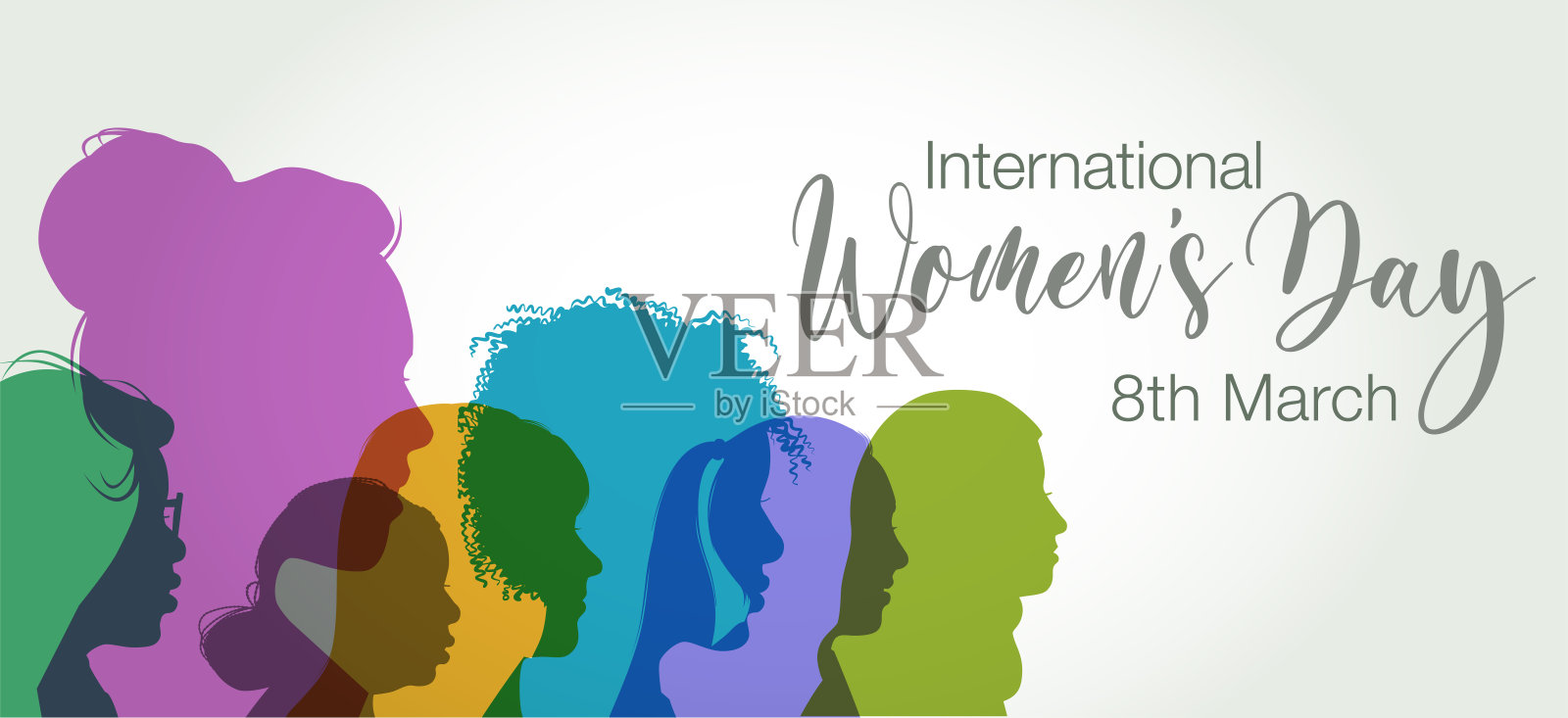 国际妇女节插画图片素材