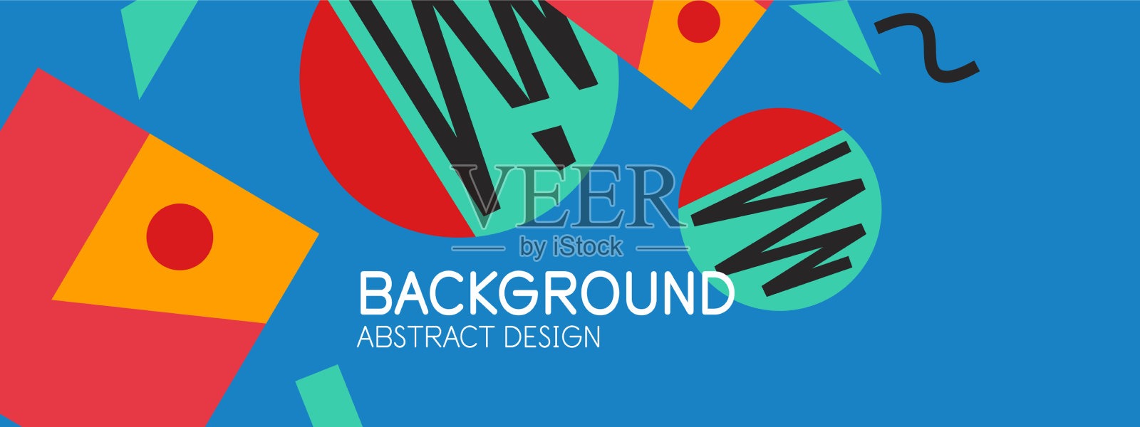 抽象的背景块线三角形插画图片素材