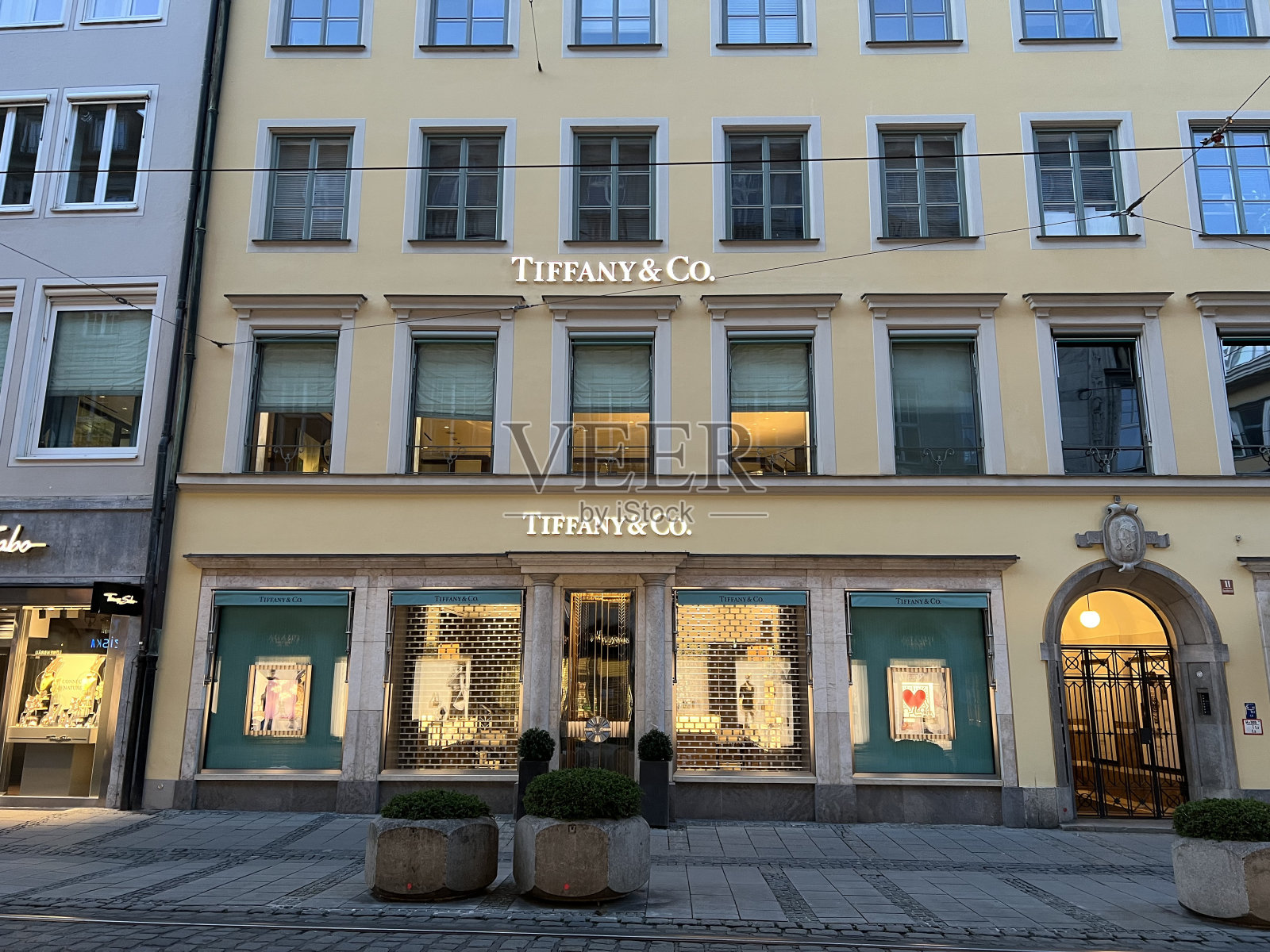 蒂芙尼商店照片摄影图片