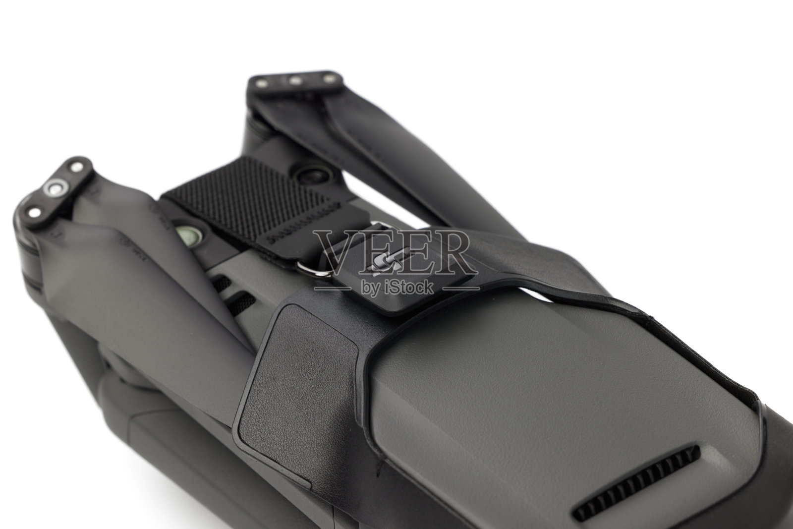 新大疆Mavic 3无人机在白色背景下打开包装。DJI是UA领域全球领先的开发商和制造商。17.12.2021，俄罗斯罗斯托夫地区照片摄影图片