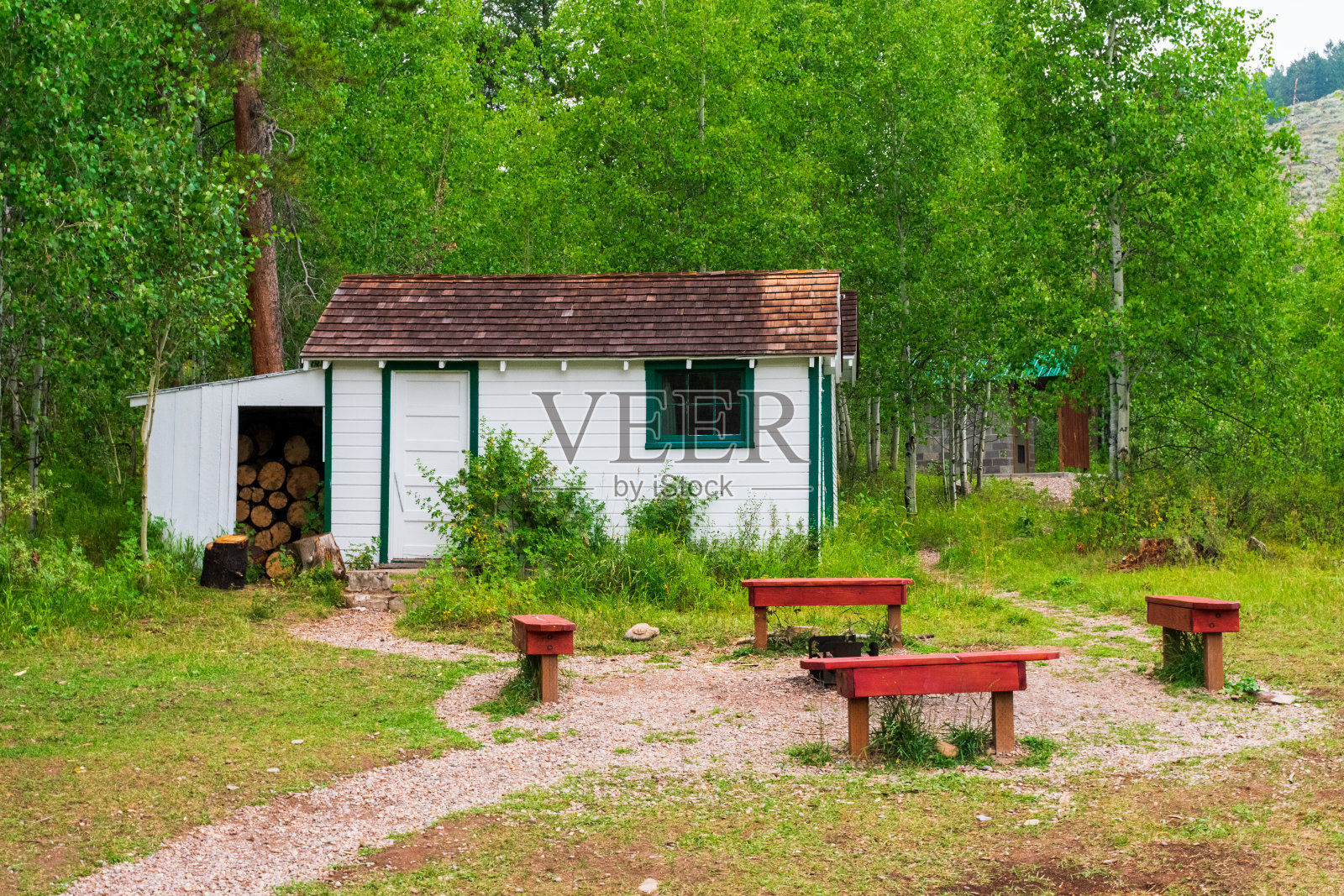 清溪警卫站照片摄影图片