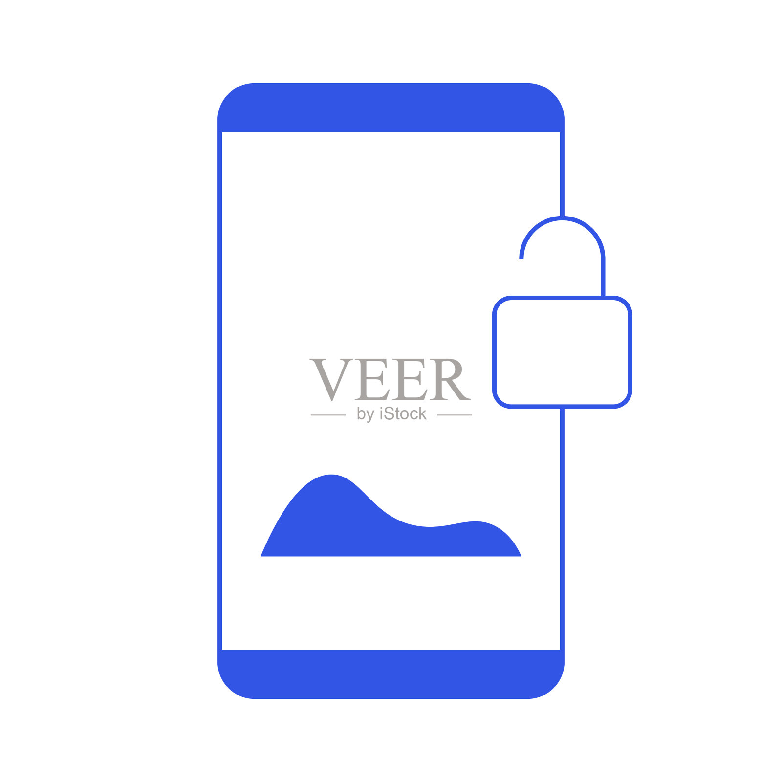 智能手机云计算插画图片素材