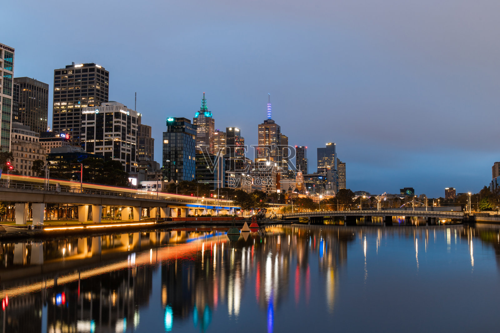 墨尔本的黎明照片摄影图片