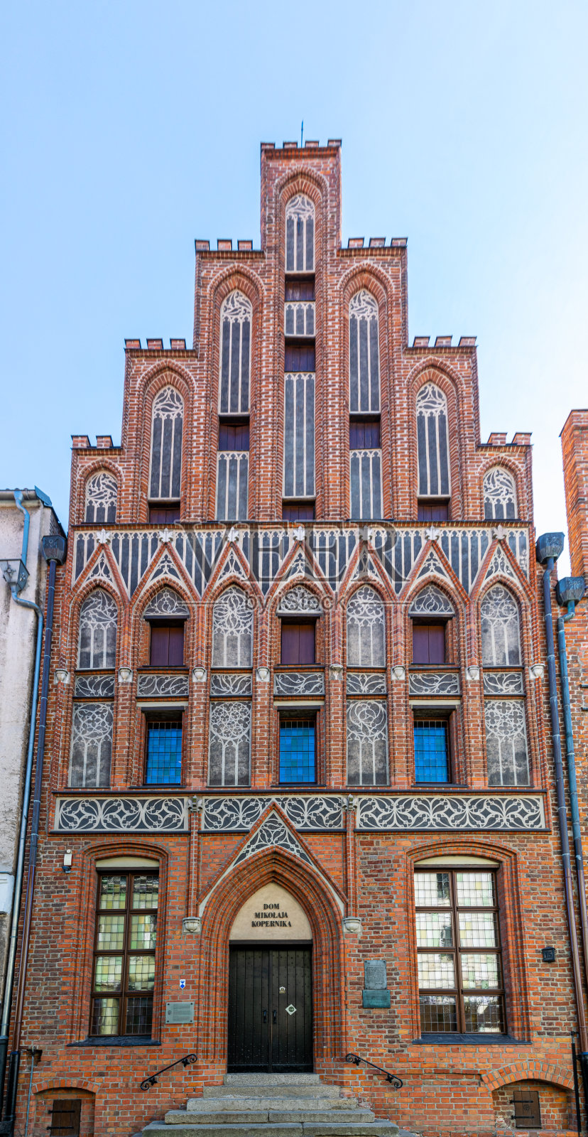 位于托伦的天文学家尼古拉斯·哥白尼之家照片摄影图片