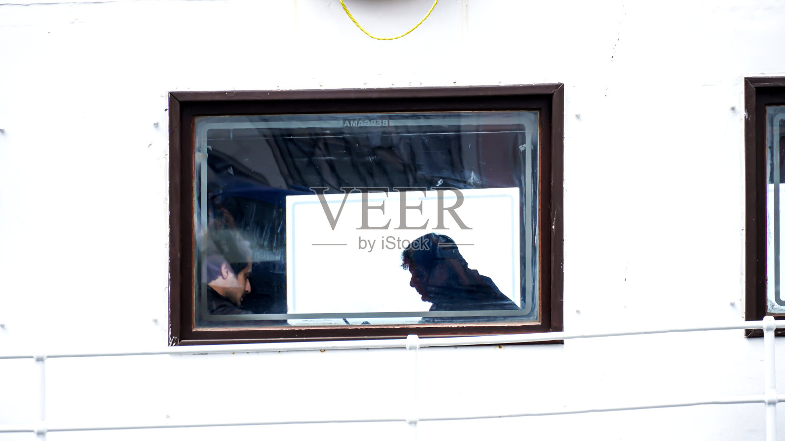 一艘旧船的外景照片摄影图片