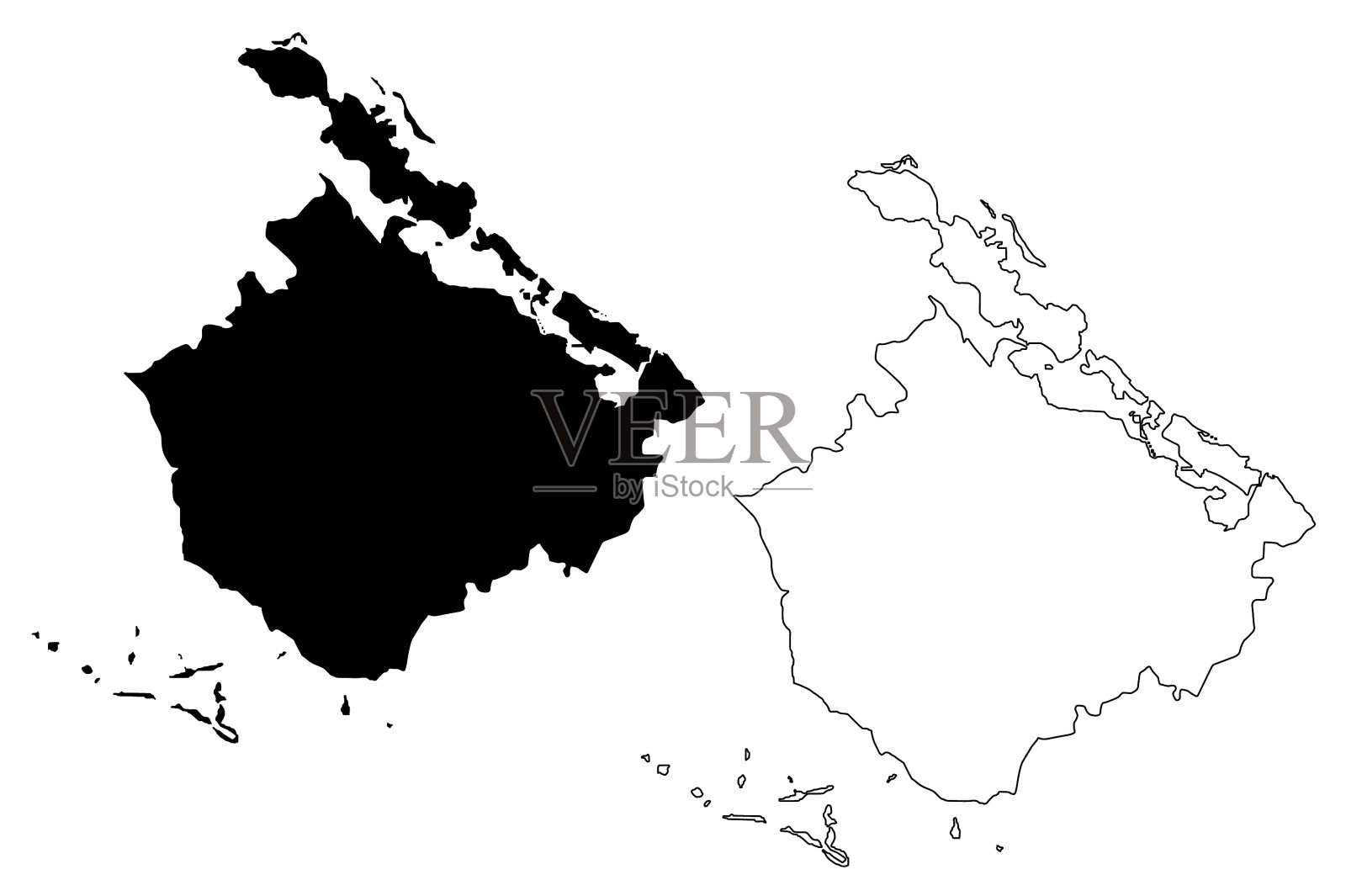 卡马圭省是古巴共和国的省份插画图片素材