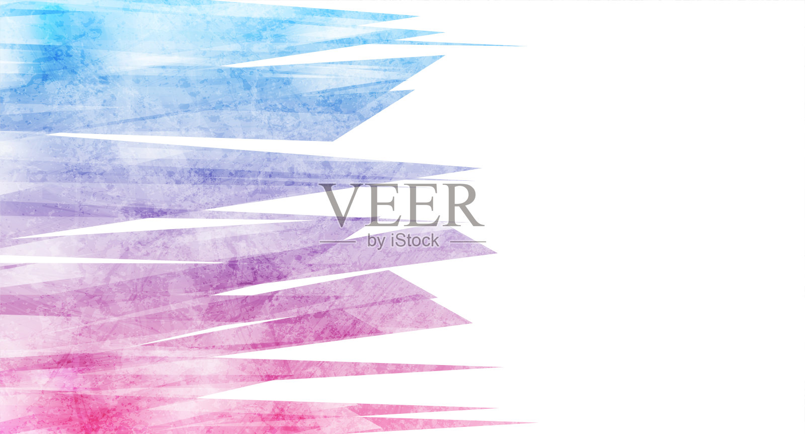 蓝色粉红色几何抽象技术背景插画图片素材