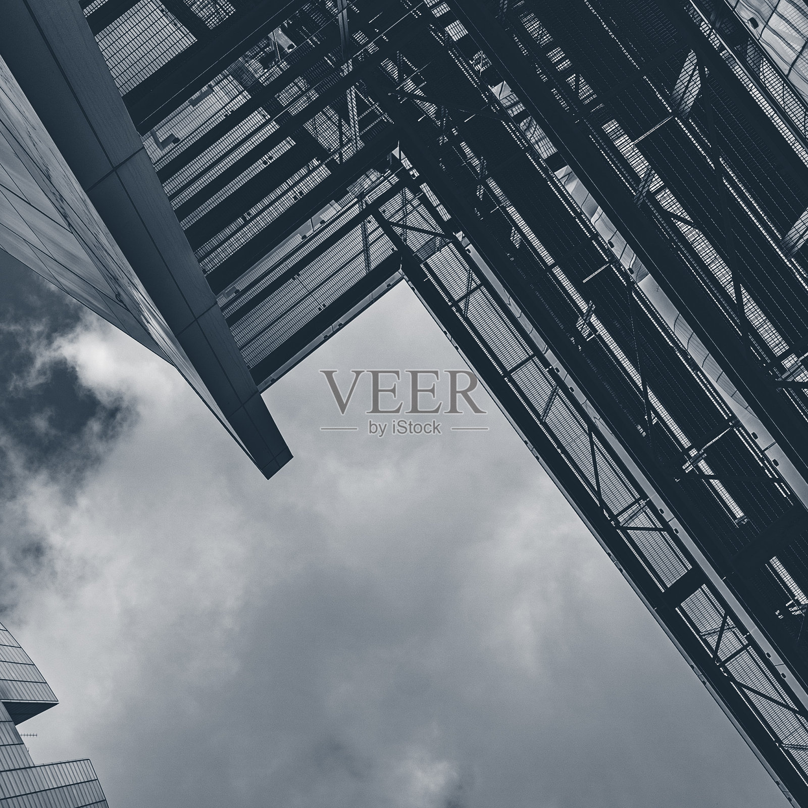 建筑在La Défense -巴黎照片摄影图片