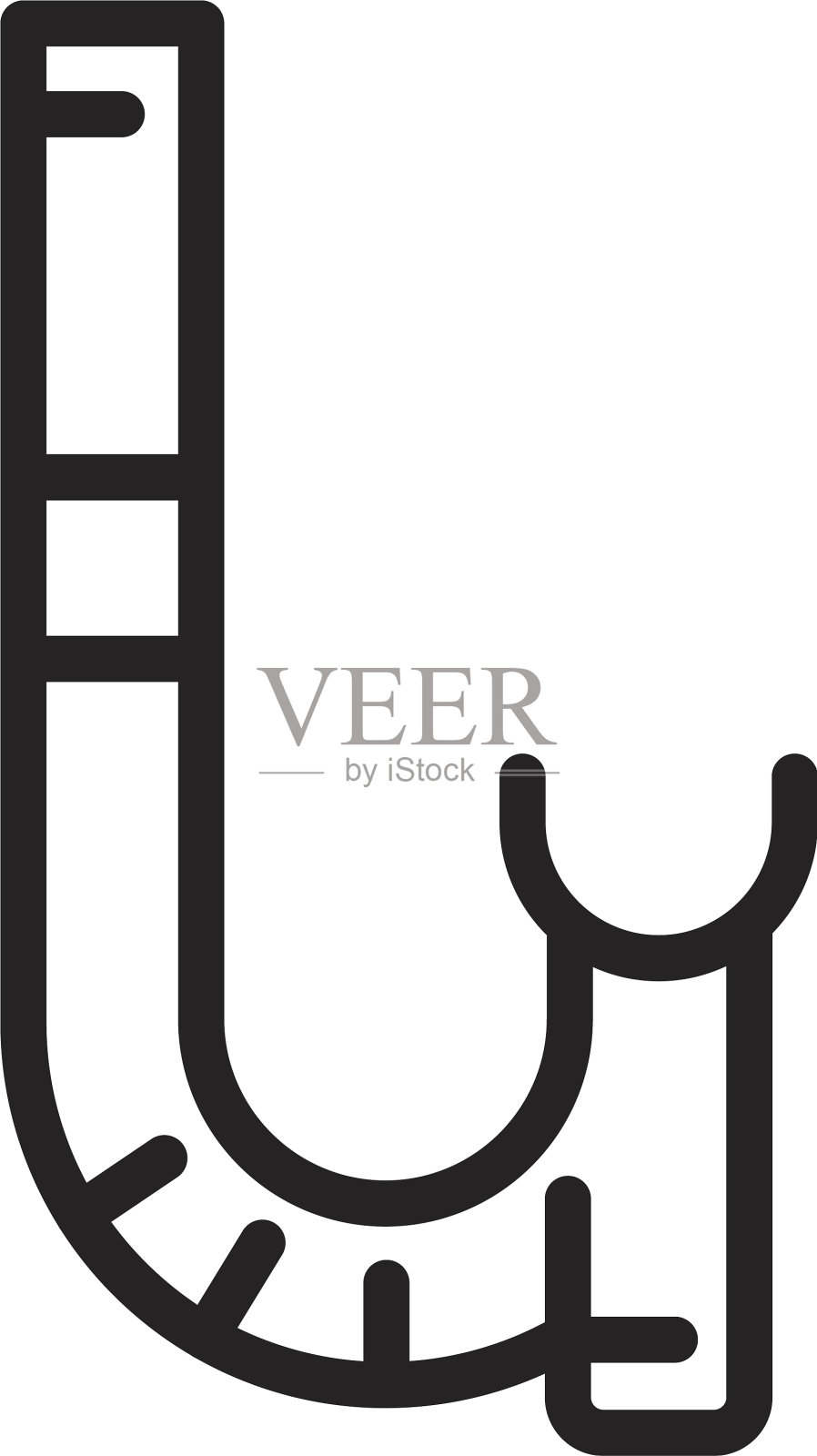 snorkling齿轮图标插画图片素材